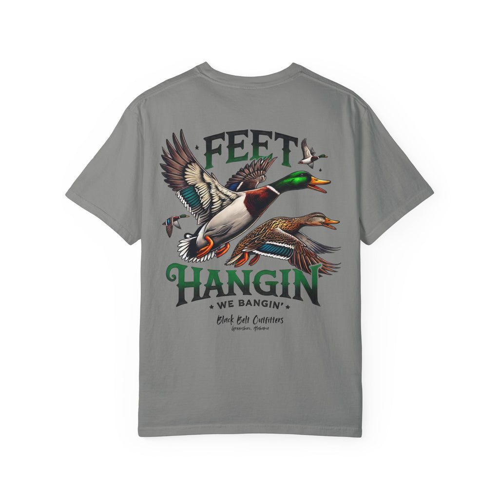 Feet Hangin We Bangin Unisex T-Shirt, Perfect for Gifts, Father's Day, Golf Events, Casual Wear, Comfortable Tee