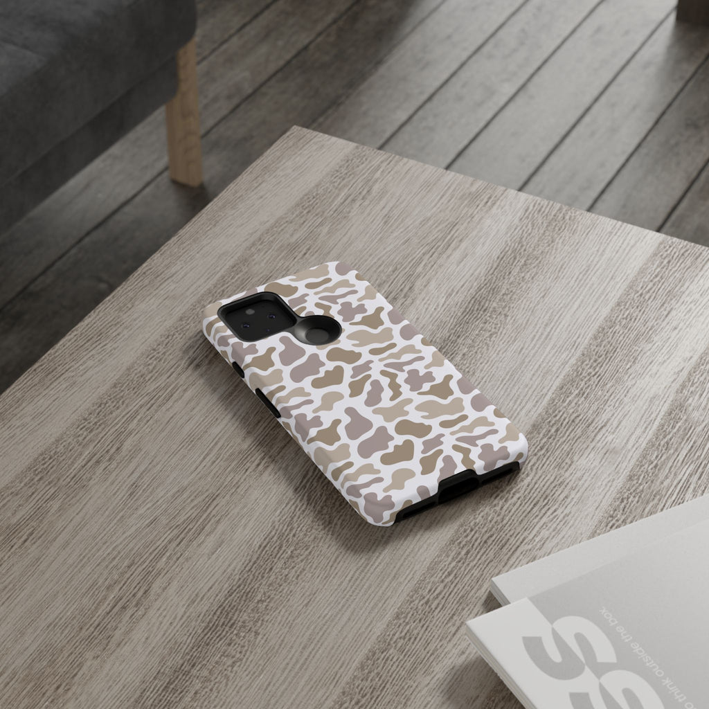 Grey Camo custom design Tough Cases