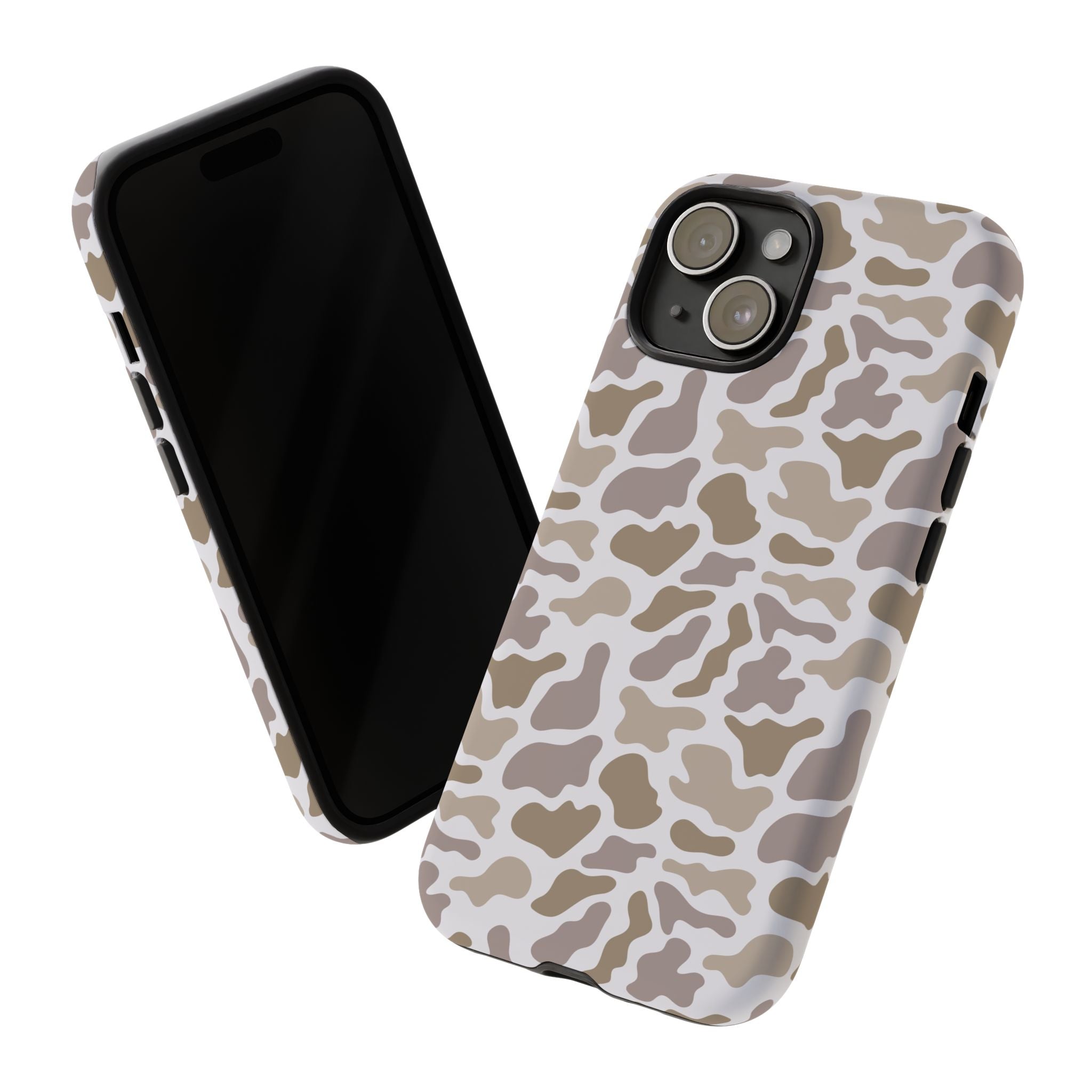 Grey Camo custom design Tough Cases