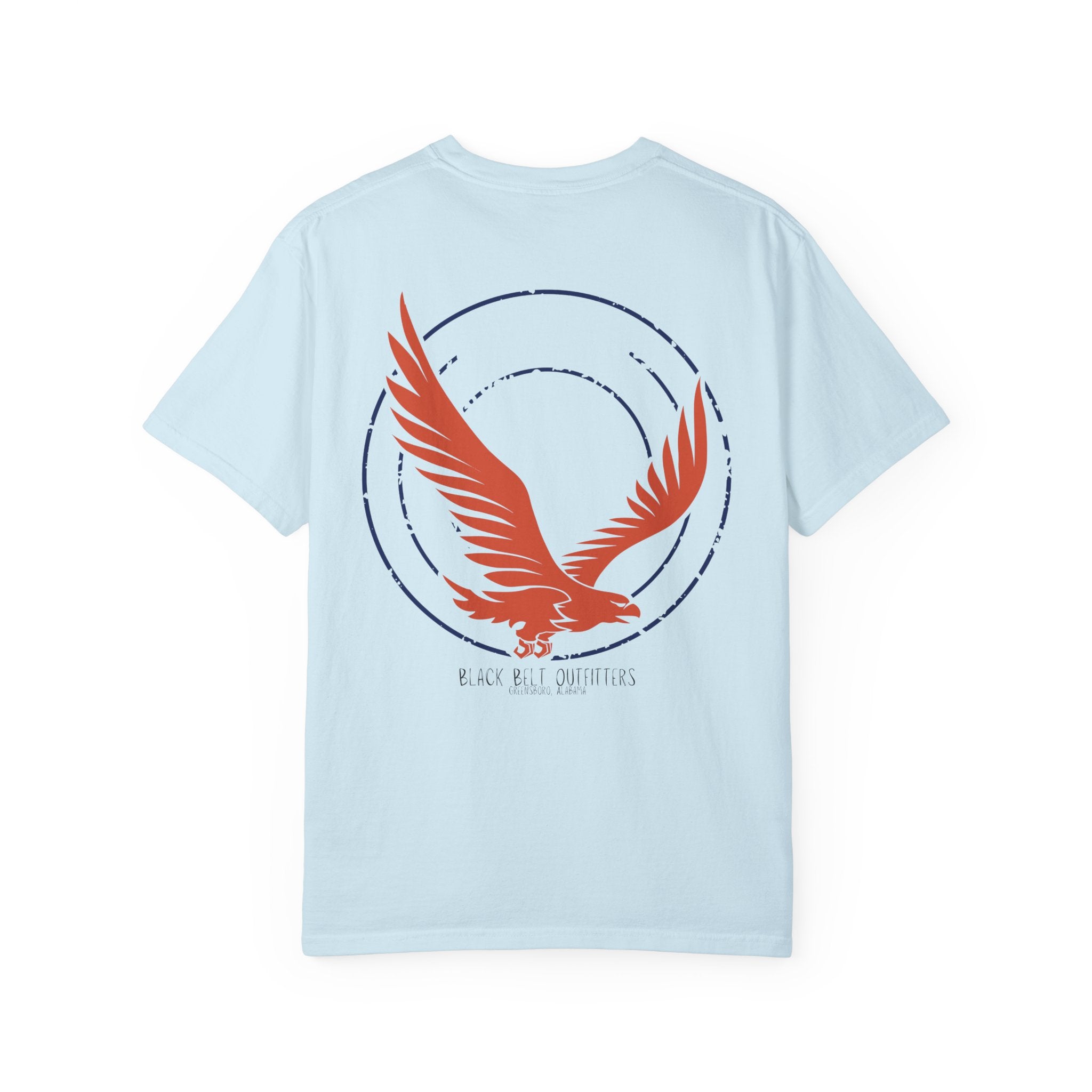 Orange & Blue Eagle Unisex T-Shirt, Perfect for Gifts, Father's Day, Golf Events, Casual Wear, Comfortable Tee