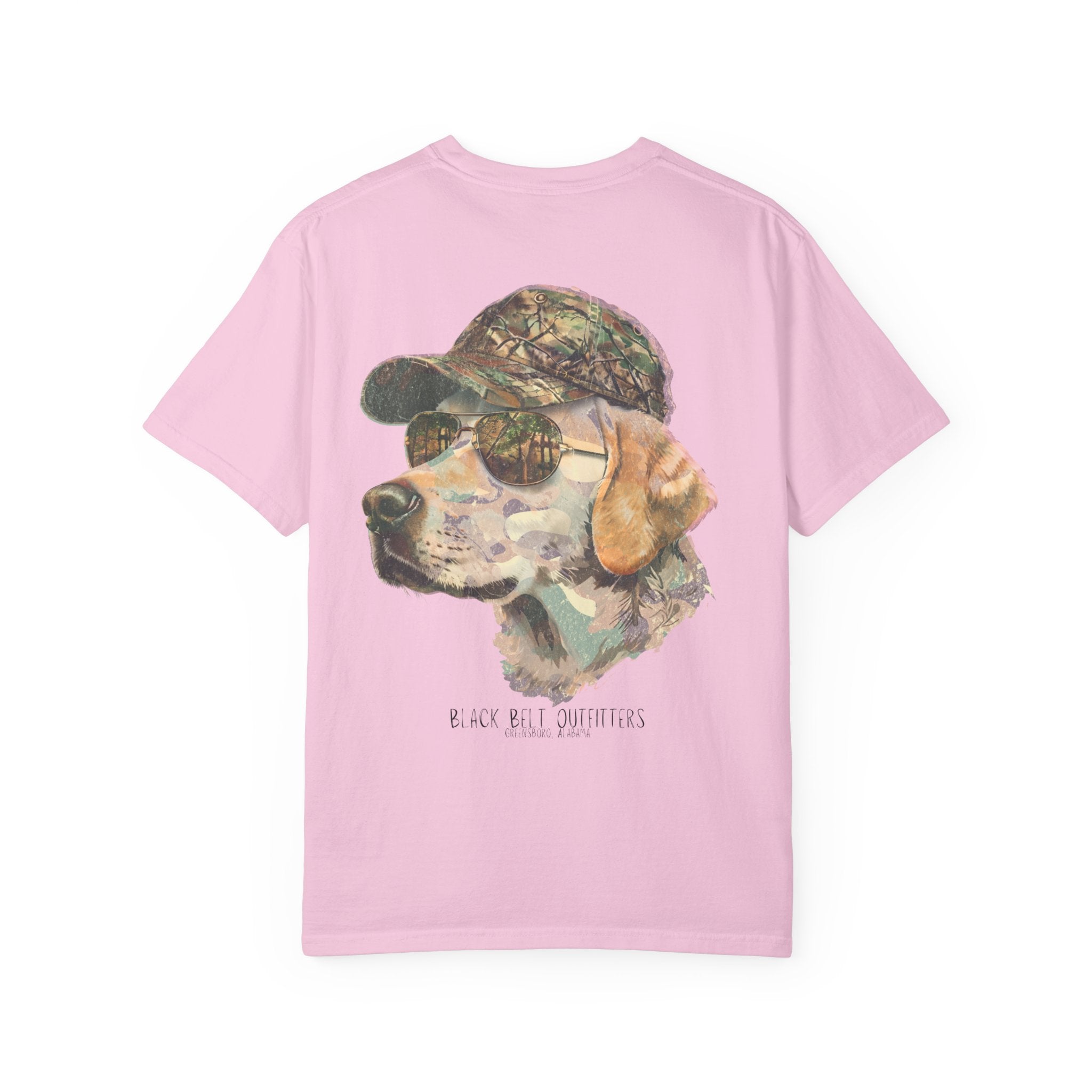Camo Duck Dog Unisex T-Shirt, Perfect for Gifts, Father's Day, Golf Events, Casual Wear, Comfortable Tee