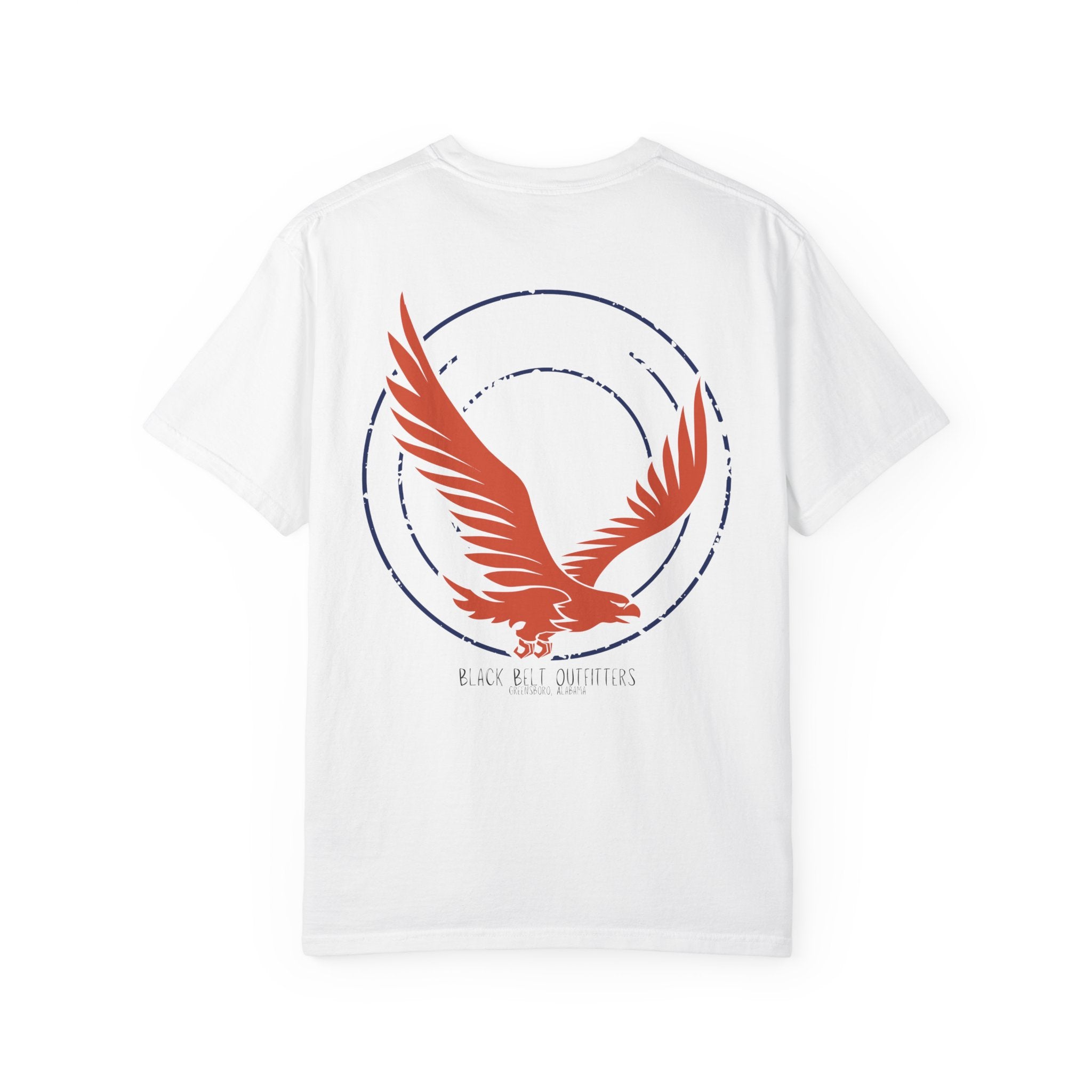 Orange & Blue Eagle Unisex T-Shirt, Perfect for Gifts, Father's Day, Golf Events, Casual Wear, Comfortable Tee