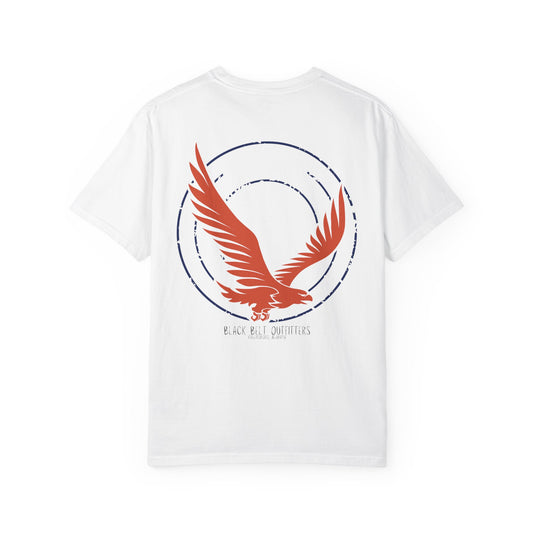 Orange & Blue Eagle Unisex T-Shirt, Perfect for Gifts, Father's Day, Golf Events, Casual Wear, Comfortable Tee