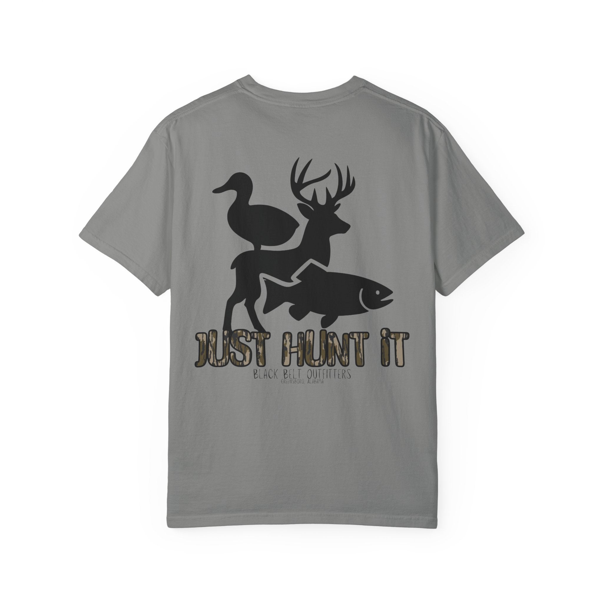 JUST HUNT IT Unisex T-Shirt, Perfect for Gifts, Father's Day, Golf Events, Casual Wear, Comfortable Tee