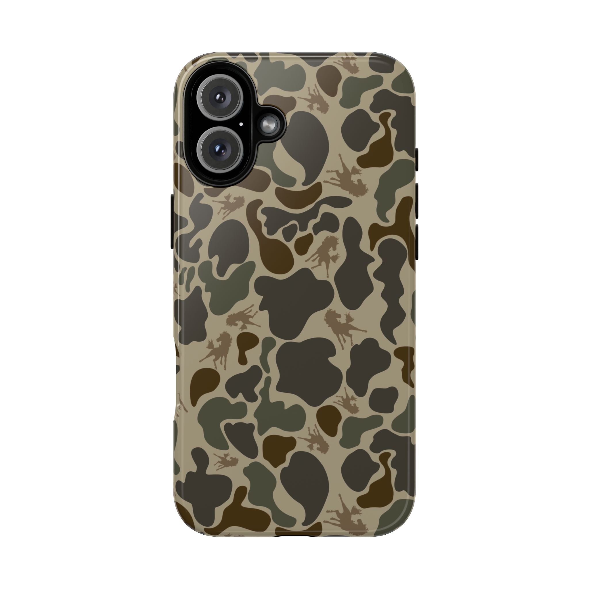 Wild Horses Camo custom design Tough Cases