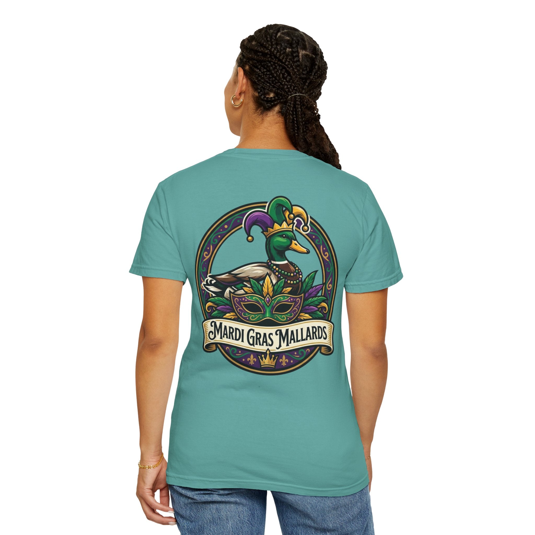 Mardi Gras Mallards T-Shirt — Festive Graphic Tee