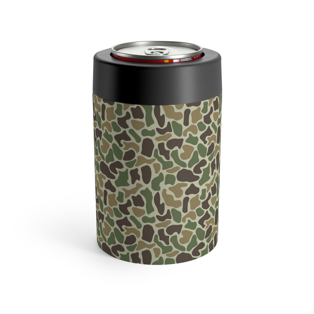 Classic Camo Can Holder, Rustic Drink Insulator, Camping Accessory, Outdoor Party Favor, Unique Gifts for Him