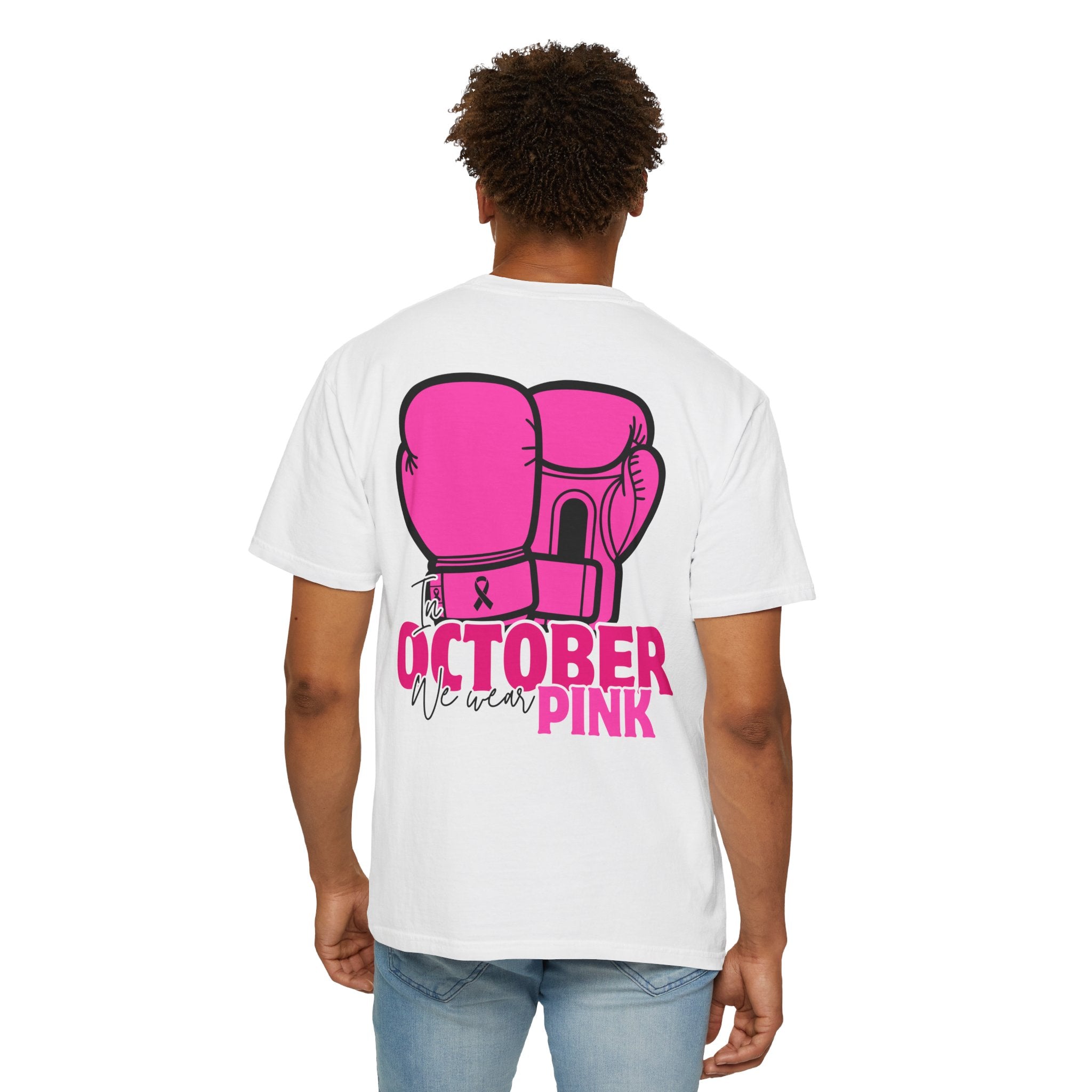 Breast Cancer Awareness T-Shirt, Unisex Tee for October Events, Gift for Fighters, Pink Ribbon Shirt, Supportive Apparel, Charity Fundraiser