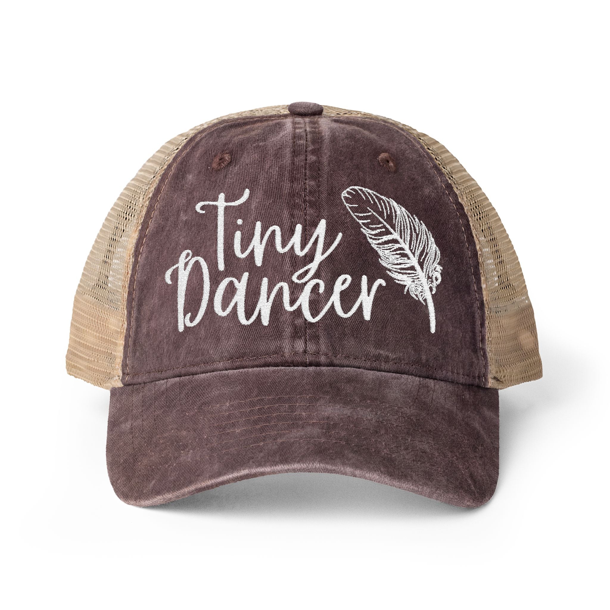 Tiny Dancer Women's Washed Mesh-Back Cap
