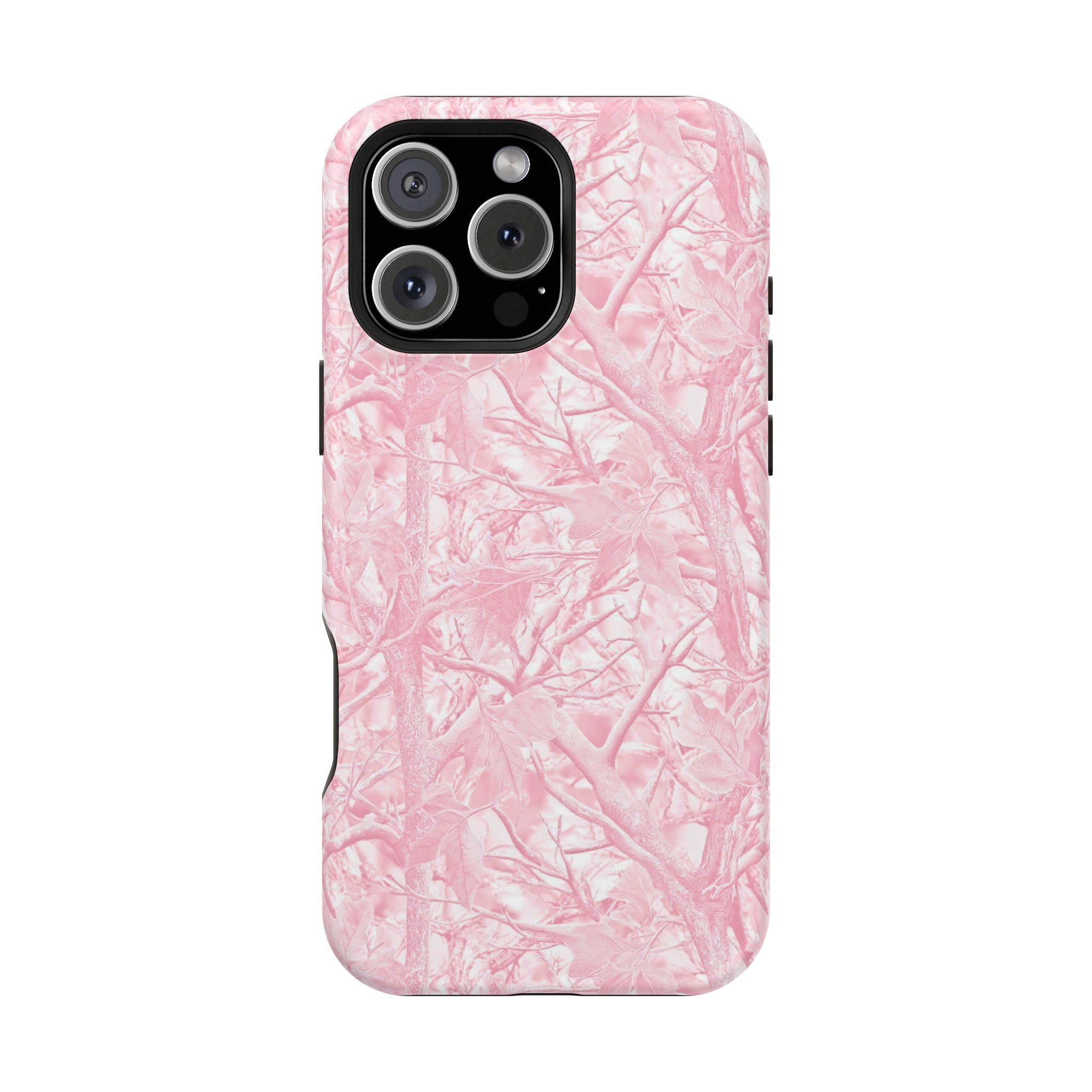 Pink Camo Magnetic Impact-Resistant Phone Case