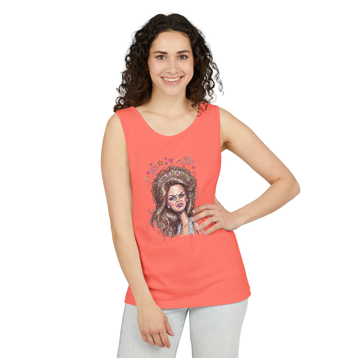 Disgruntled Barbie Tank Top