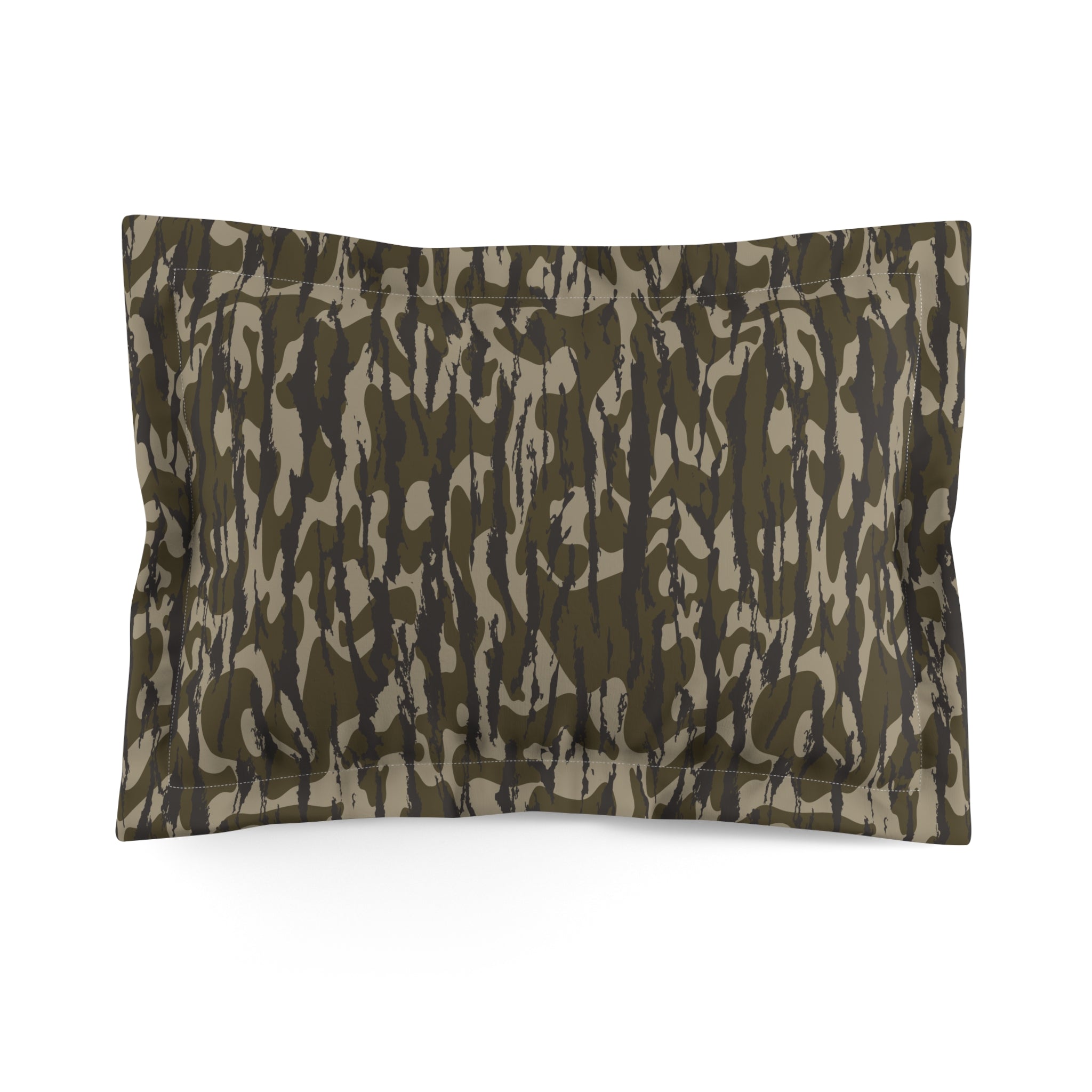 Trendy Camo Microfiber Sham, Cozy Bedroom Decor, Modern Home Accent, Great for Camping or Hunting Enthusiasts, Stylish Sleep Gift,