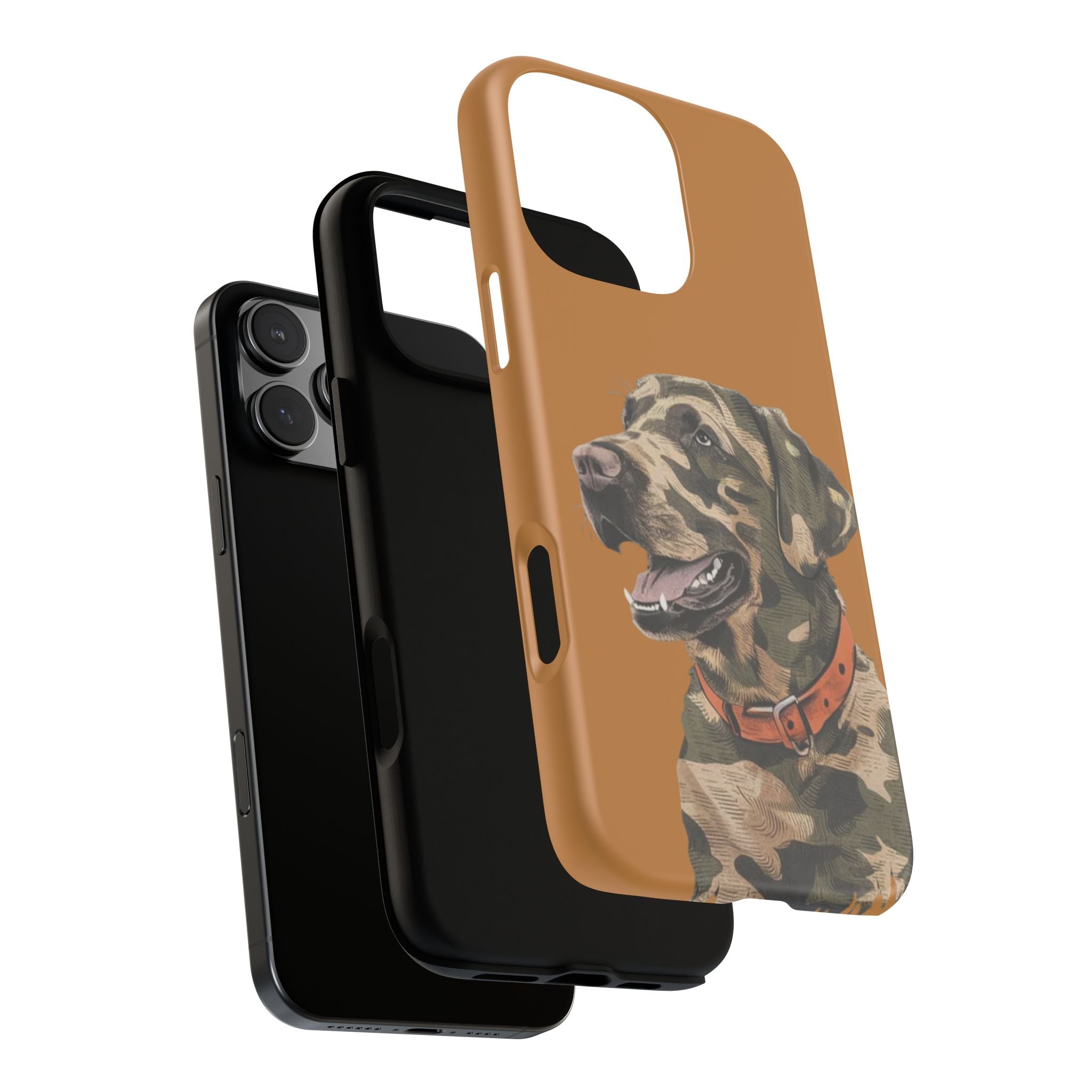 Camo Duck Dog custom design Tough Cases