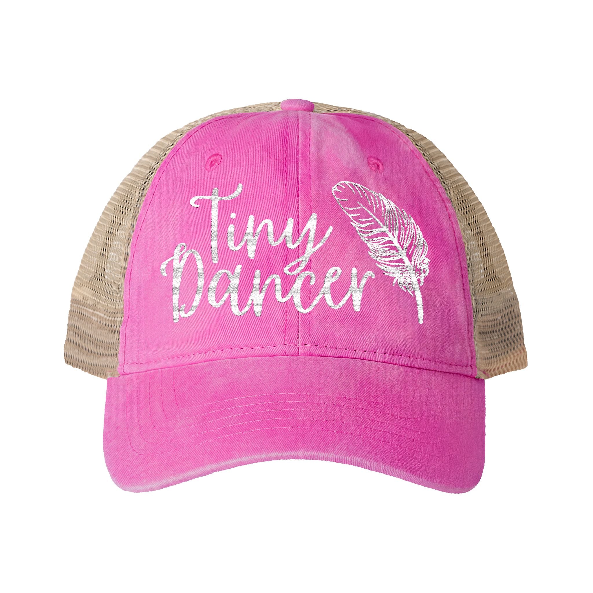 Tiny Dancer Women's Washed Mesh-Back Cap