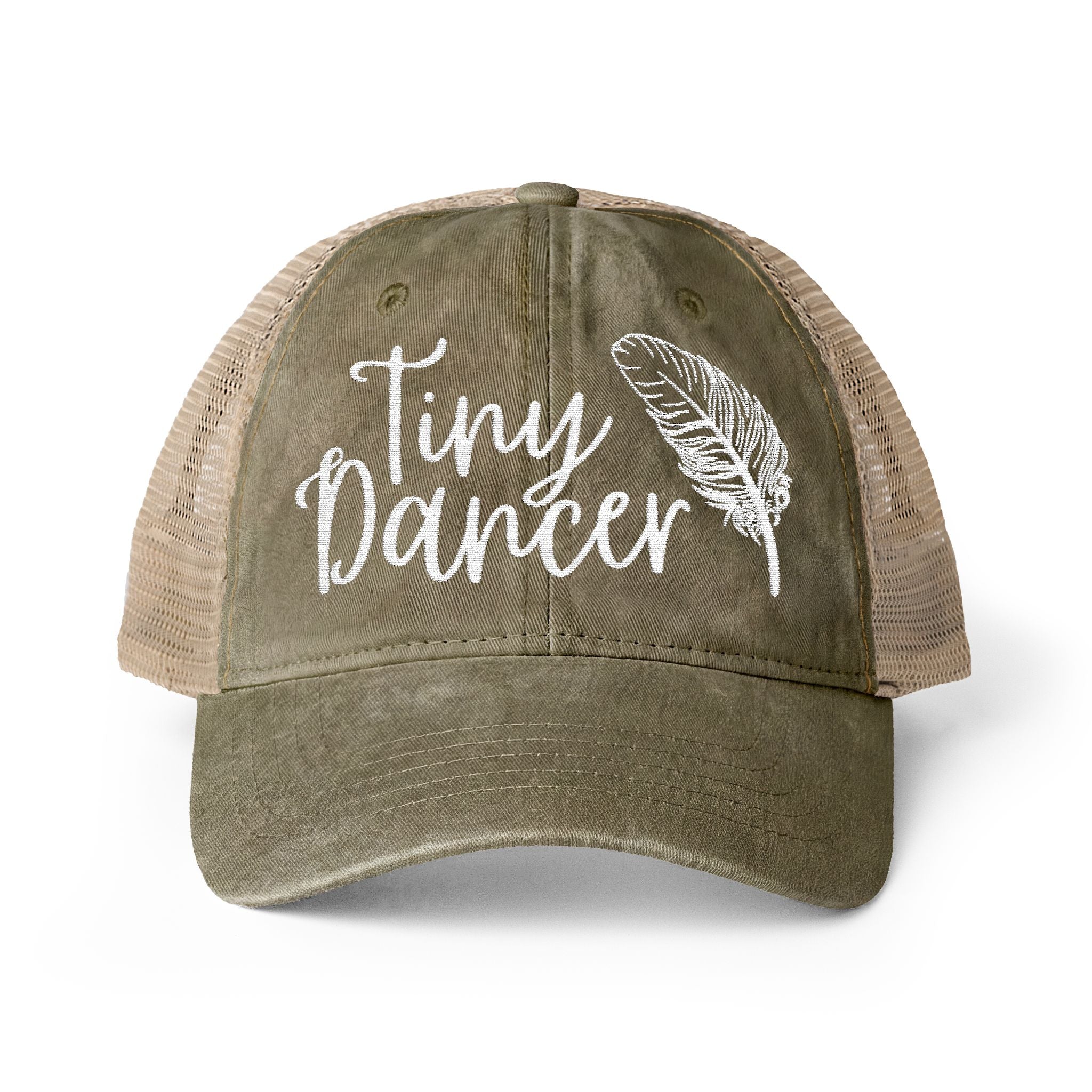 Tiny Dancer Women's Washed Mesh-Back Cap
