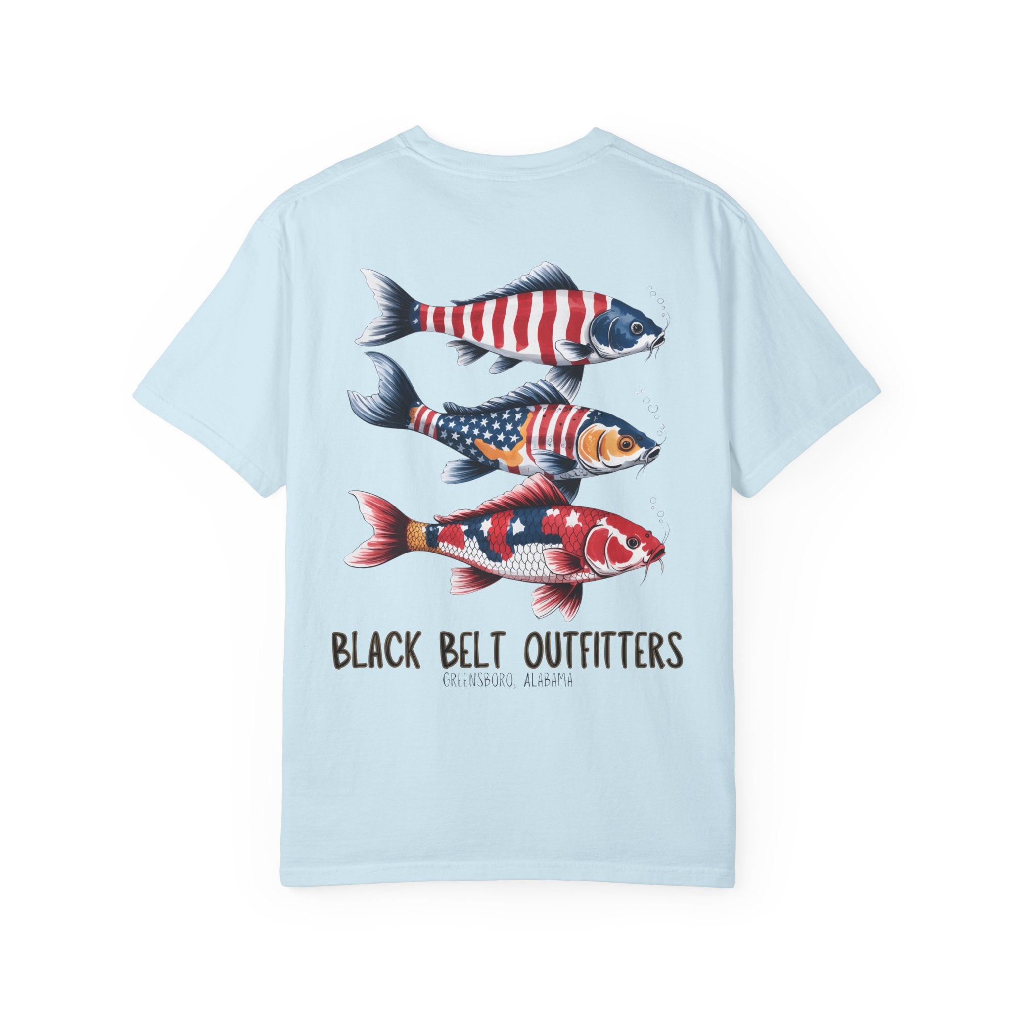 American Fishing Unisex T-Shirt, Perfect for Gifts, Father's Day, Golf Events, Casual Wear, Comfortable Tee