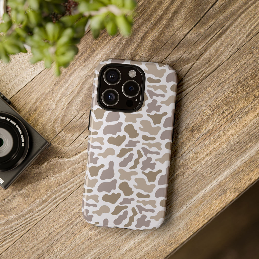 Grey Camo custom design Tough Cases