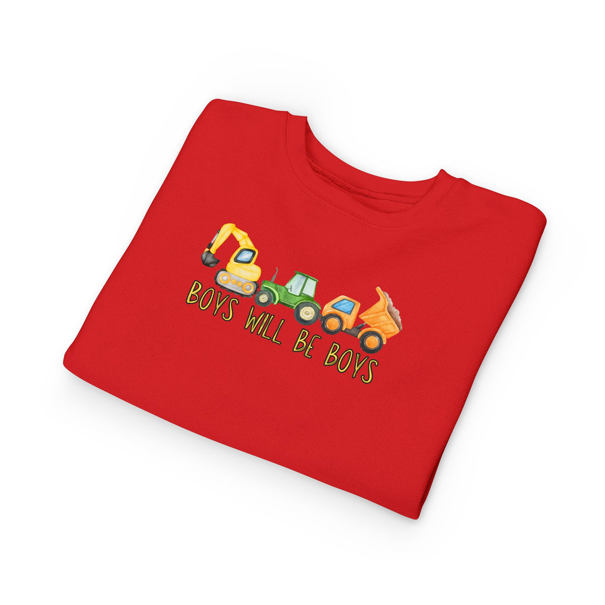 Playful Toddler Sweatshirt - 'Boys Will Be Boys' - Kids' Casual Wear, Baby Clothes, Outdoor Adventures, Birthday Gift, Spring Fashion