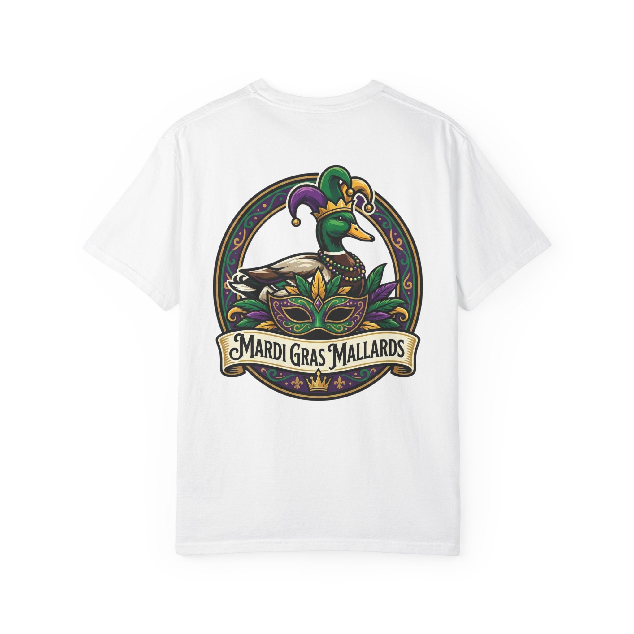 Mardi Gras Mallards T-Shirt — Festive Graphic Tee