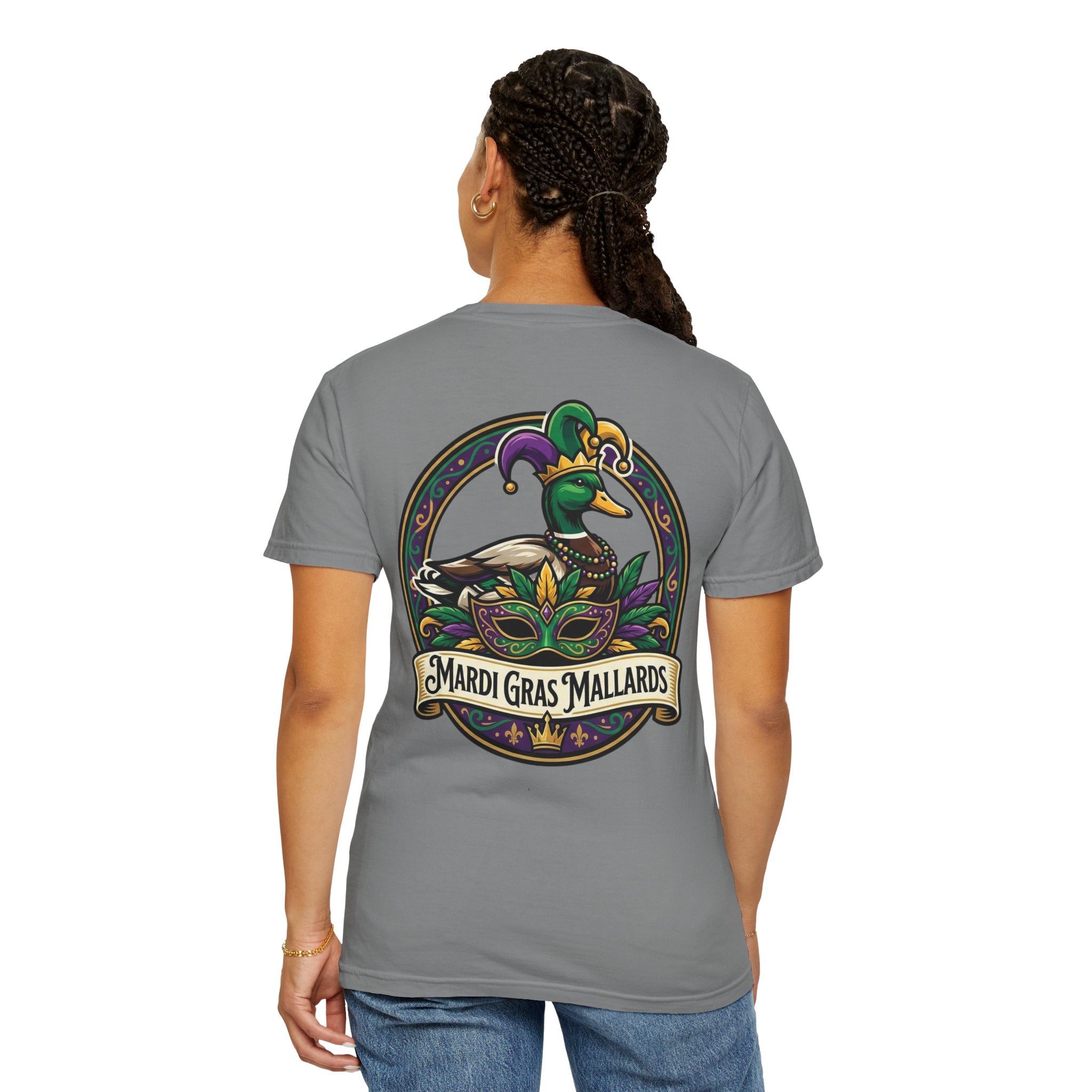 Mardi Gras Mallards T-Shirt — Festive Graphic Tee