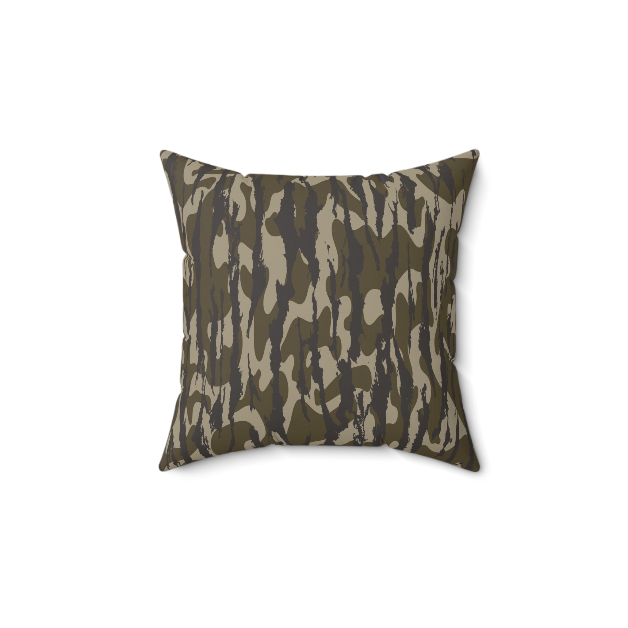 Trendy Camo Decorative Pillow, Military Style Home Decor, Throw Cushion for Living Room or Bedroom, Unique Gift Idea, Nature Inspired