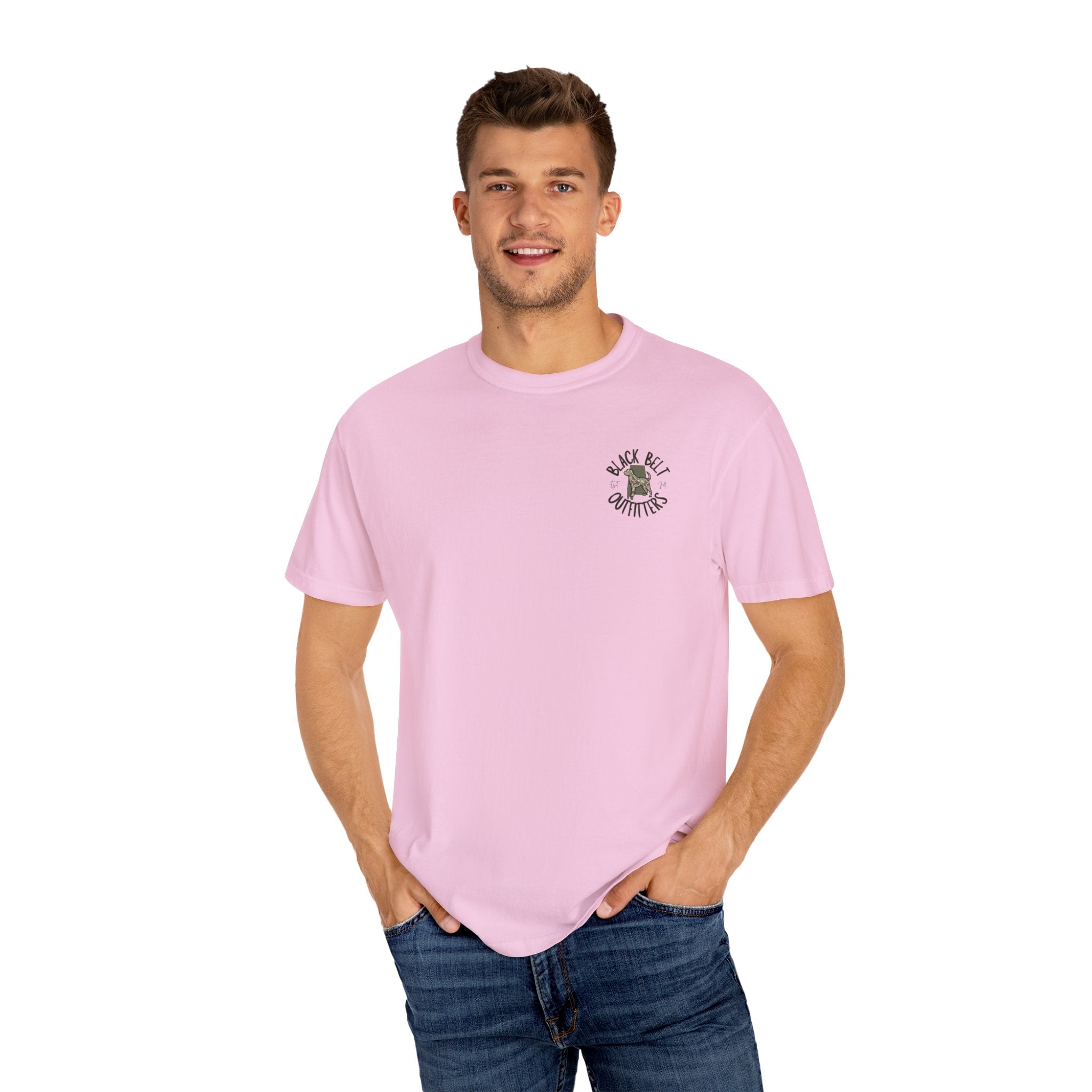 Camo Duck Dog Unisex T-Shirt, Perfect for Gifts, Father's Day, Golf Events, Casual Wear, Comfortable Tee