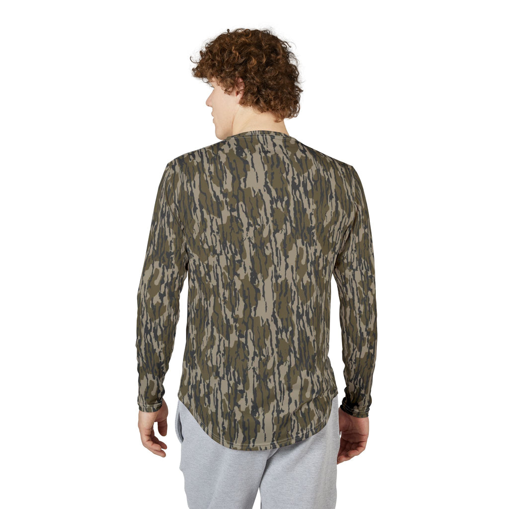 Men's UV Protection Trendy Camo Long Sleeve Shirt (AOP)