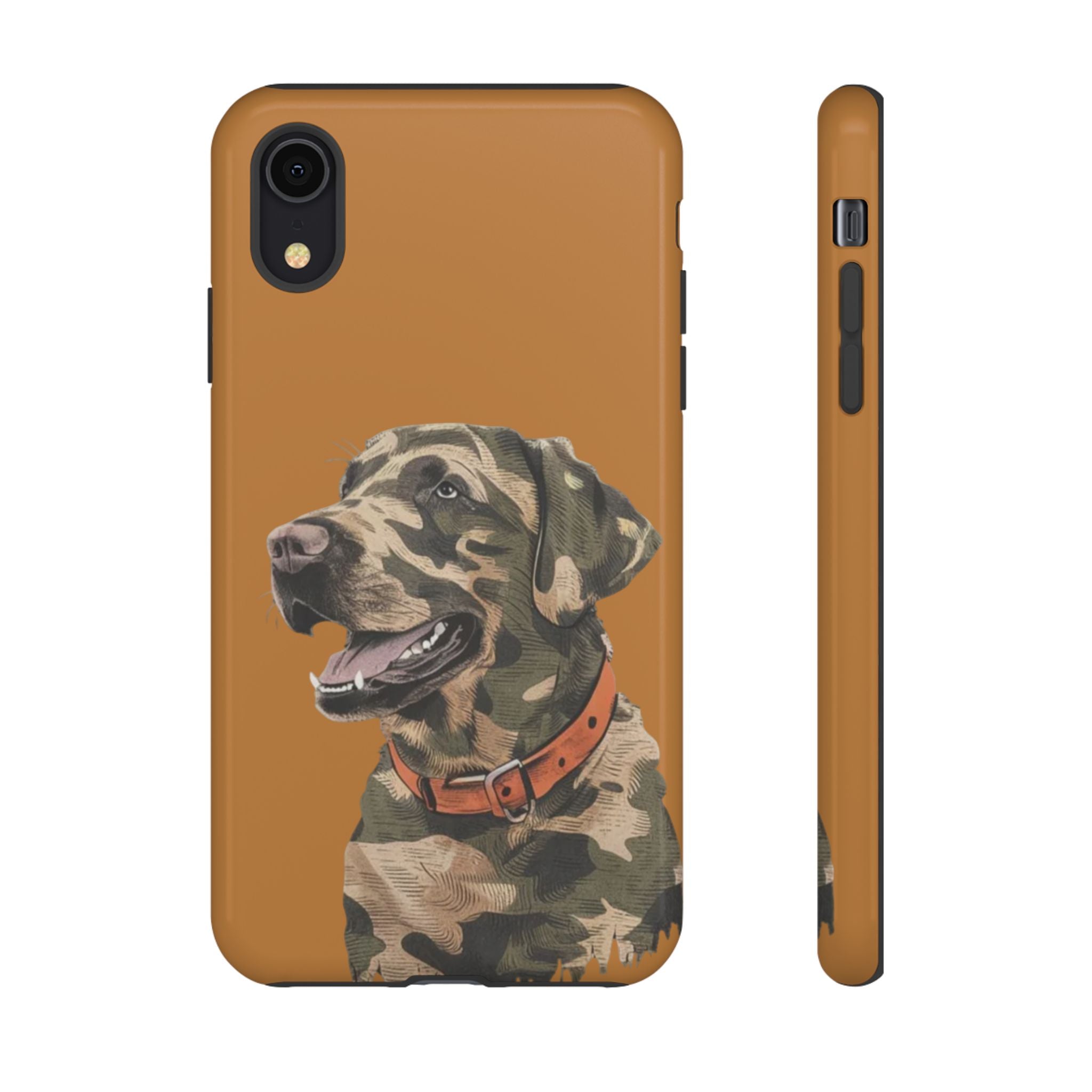 Camo Duck Dog custom design Tough Cases