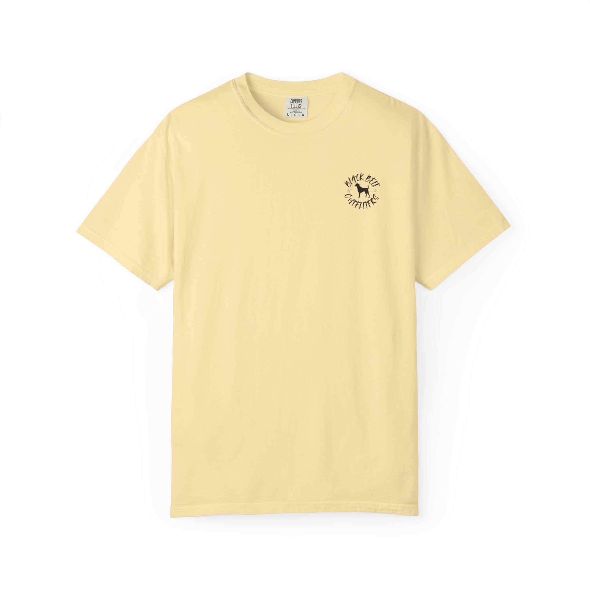 Old School Camo Flying Duck Unisex Garment-Dyed Pocket T-Shirt