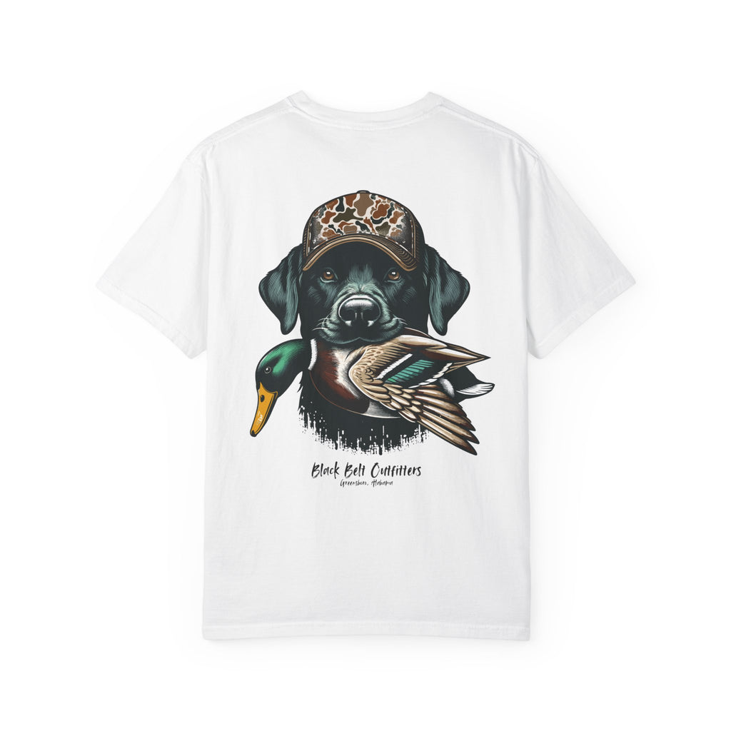BLACK LAB CAMO Hat Unisex Garment-Dyed Pocket T-Shirt
