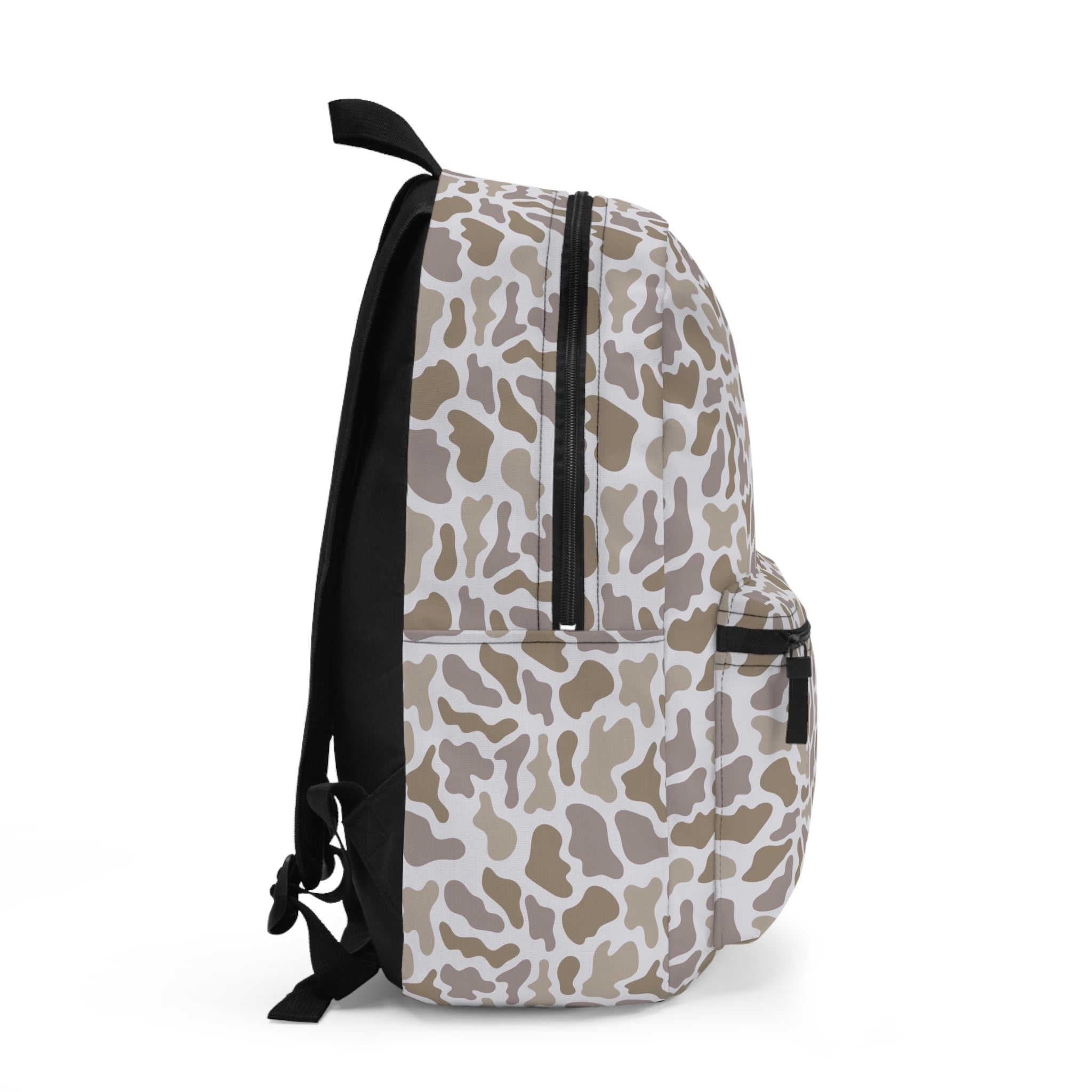 Light Grey Camo Backpack for Everyday Use, School, Hiking, Travel, Outdoor Adventure, Unique Gift Idea