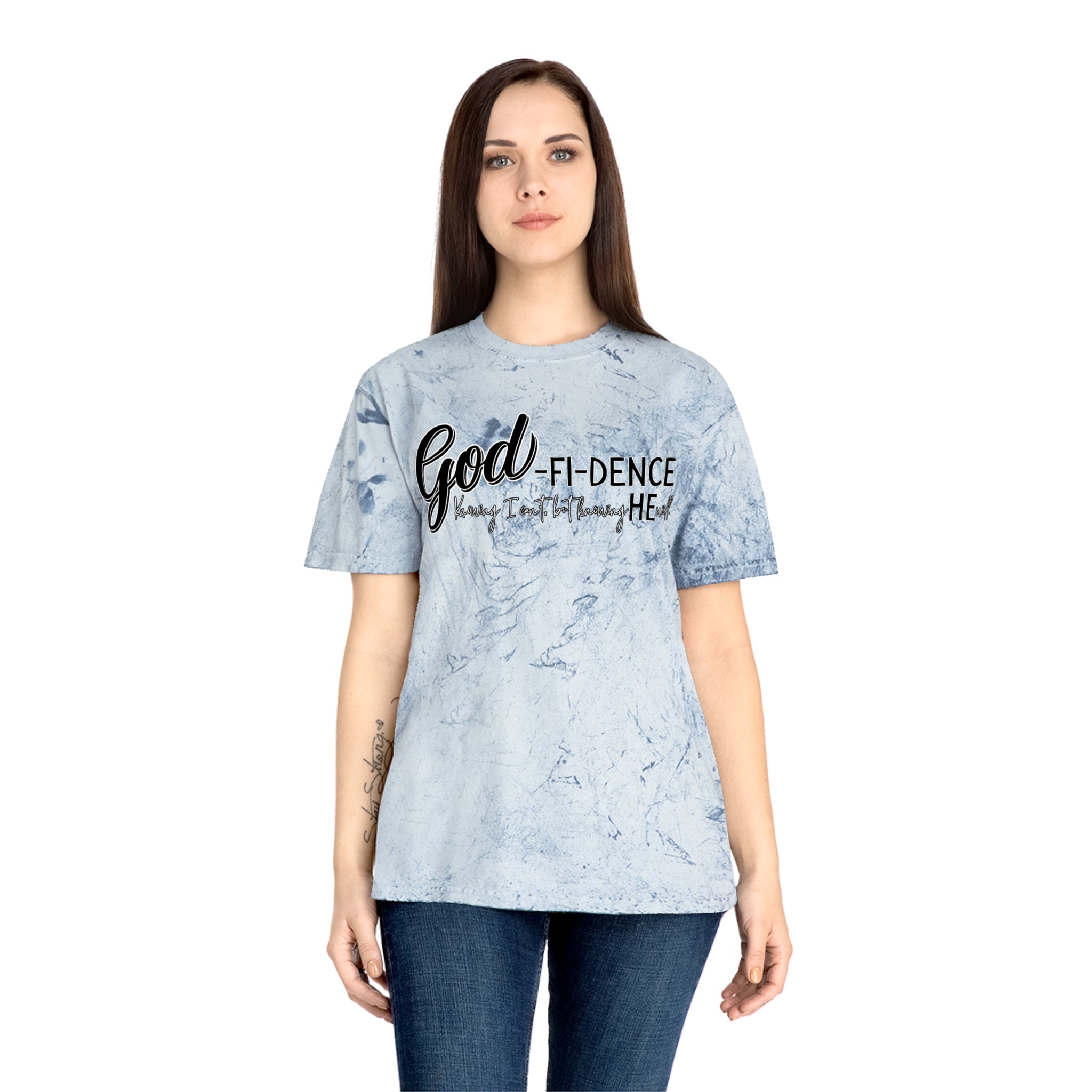 God-Fi-dence Color Blast T-Shirt, Inspirational T-Shirt, Faith-Based Apparel, Unique Gift for Christians, Casual Wear, Everyday [...]