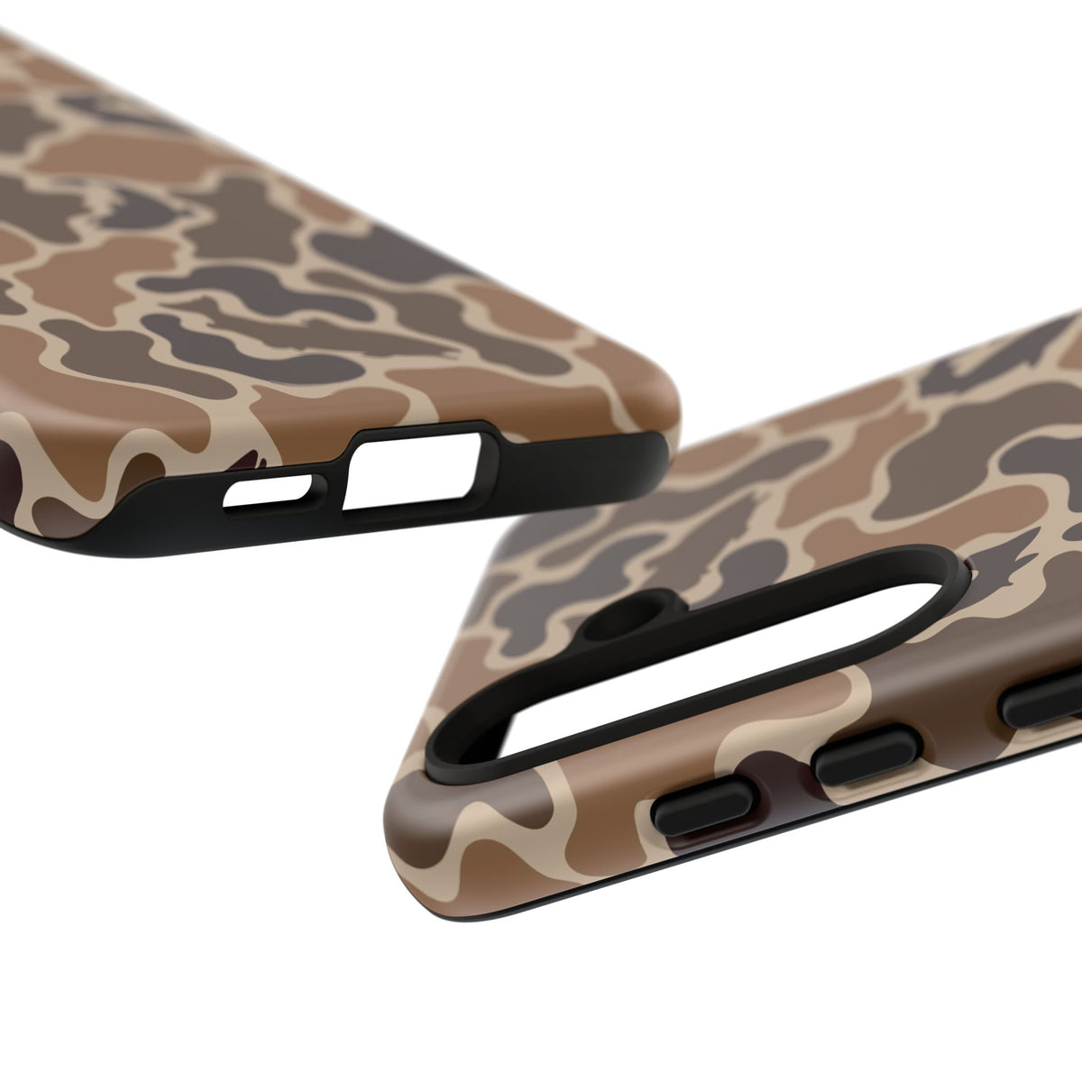 Brown Shark Camo design Tough Cases