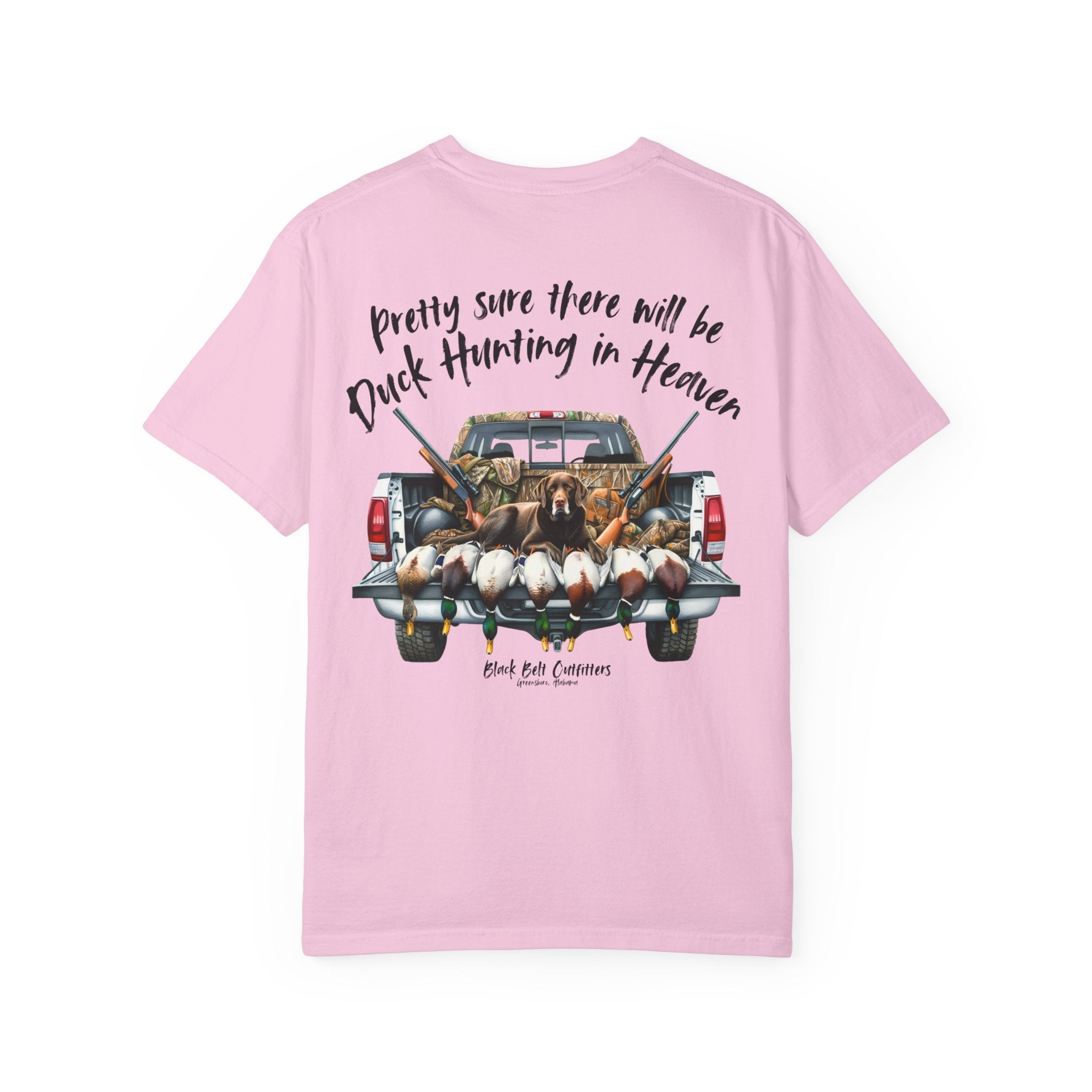 Duck Hunting in Heaven Unisex Garment-Dyed T-shirt