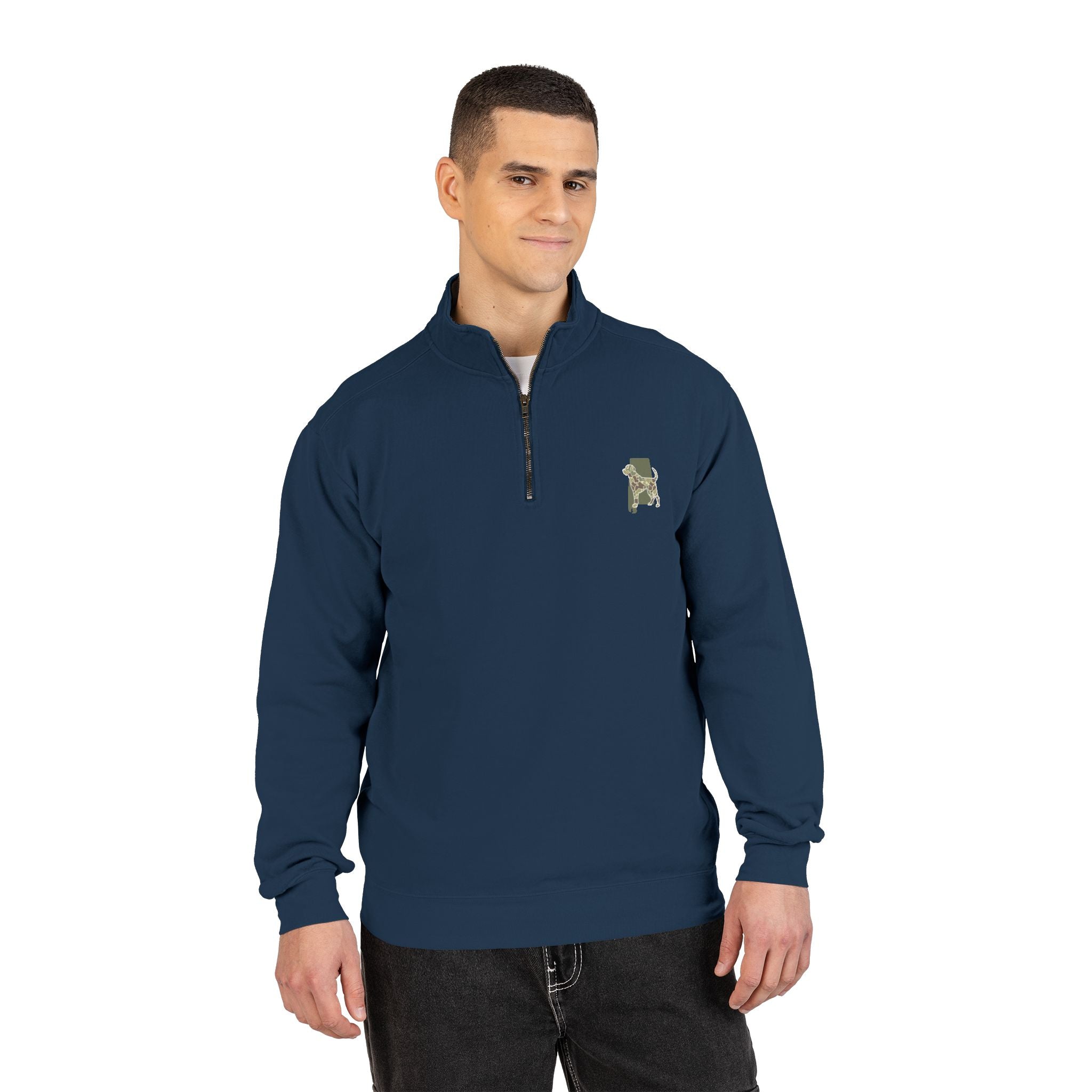 Black Belt Outfitters Logo Quarter-Zip Sweatshirt