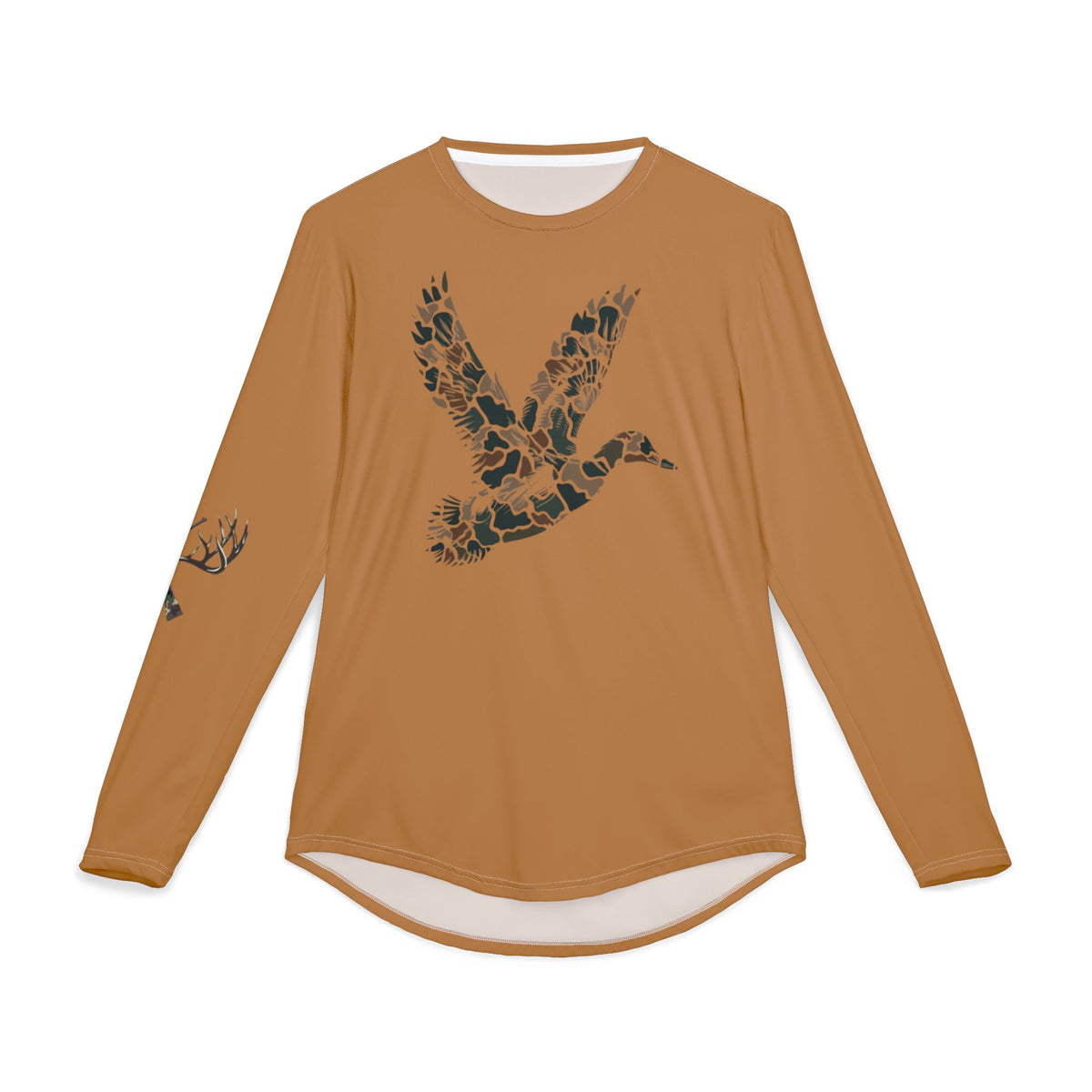 Men's UV Protection Logo Long Sleeve Shirt - Outdoor Adventure Gear, Fishing Shirt, Hiking Apparel, Sun Block Tee, Travel Essentials