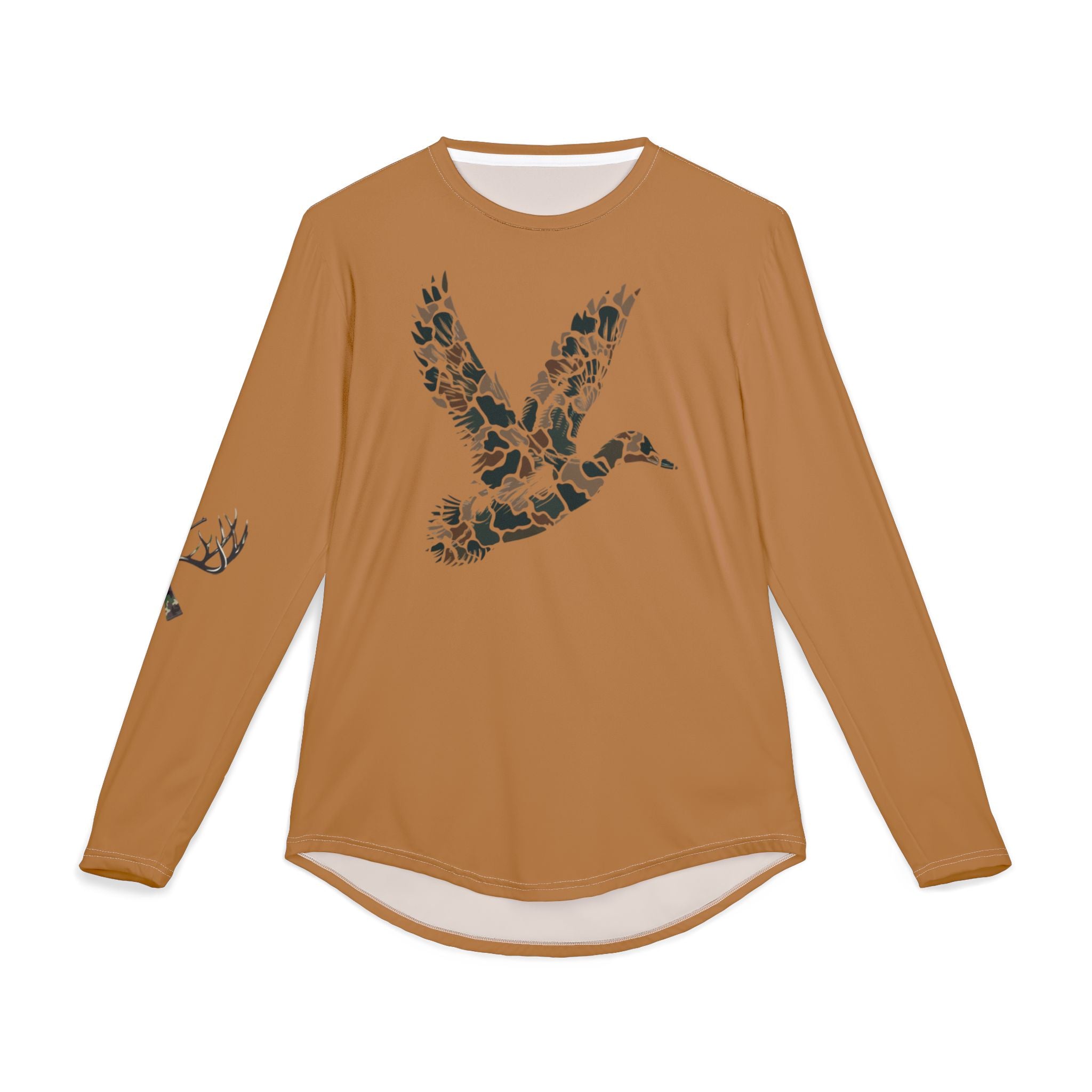 Men's UV Protection Logo Long Sleeve Shirt - Outdoor Adventure Gear, Fishing Shirt, Hiking Apparel, Sun Block Tee, Travel Essentials