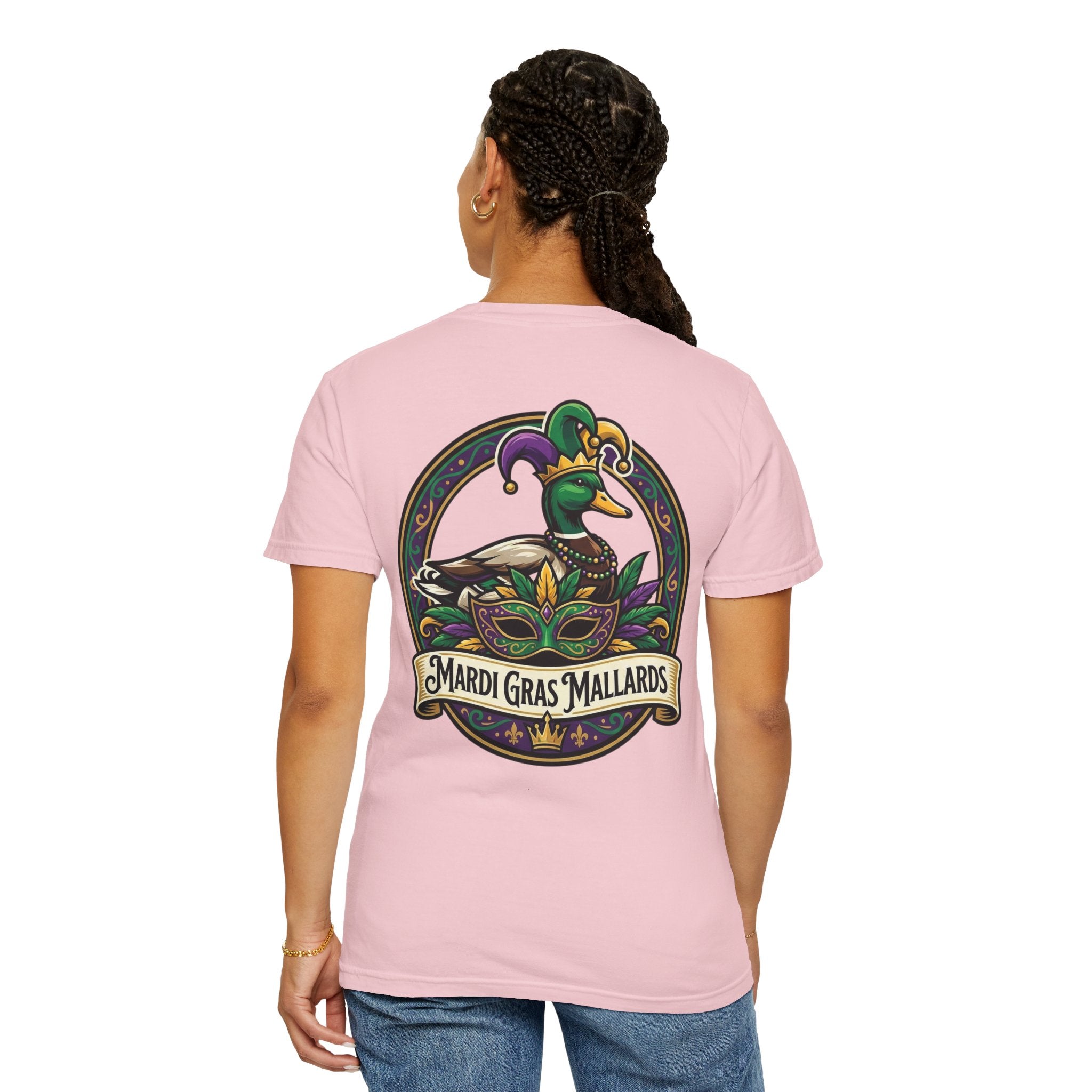 Mardi Gras Mallards T-Shirt — Festive Graphic Tee