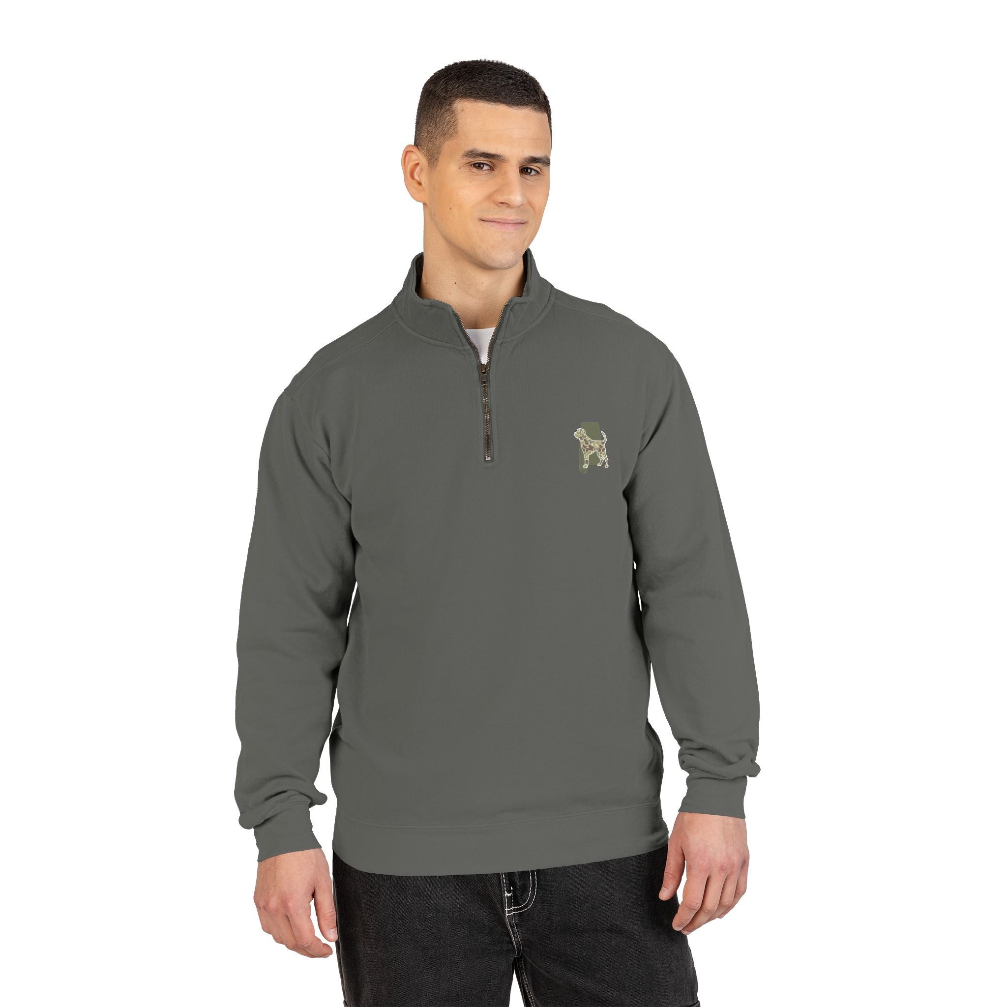 Black Belt Outfitters Logo Quarter-Zip Sweatshirt