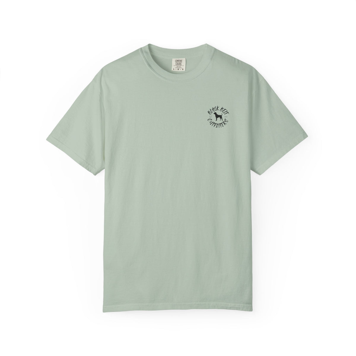 Black Belt Outfitters Camo Logo Unisex Garment-Dyed Pocket T-Shirt