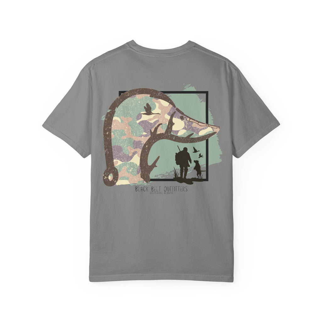 Camo Duck Logo Unisex T-Shirt, Perfect for Gifts, Father's Day, Golf Events, Casual Wear, Comfortable Tee