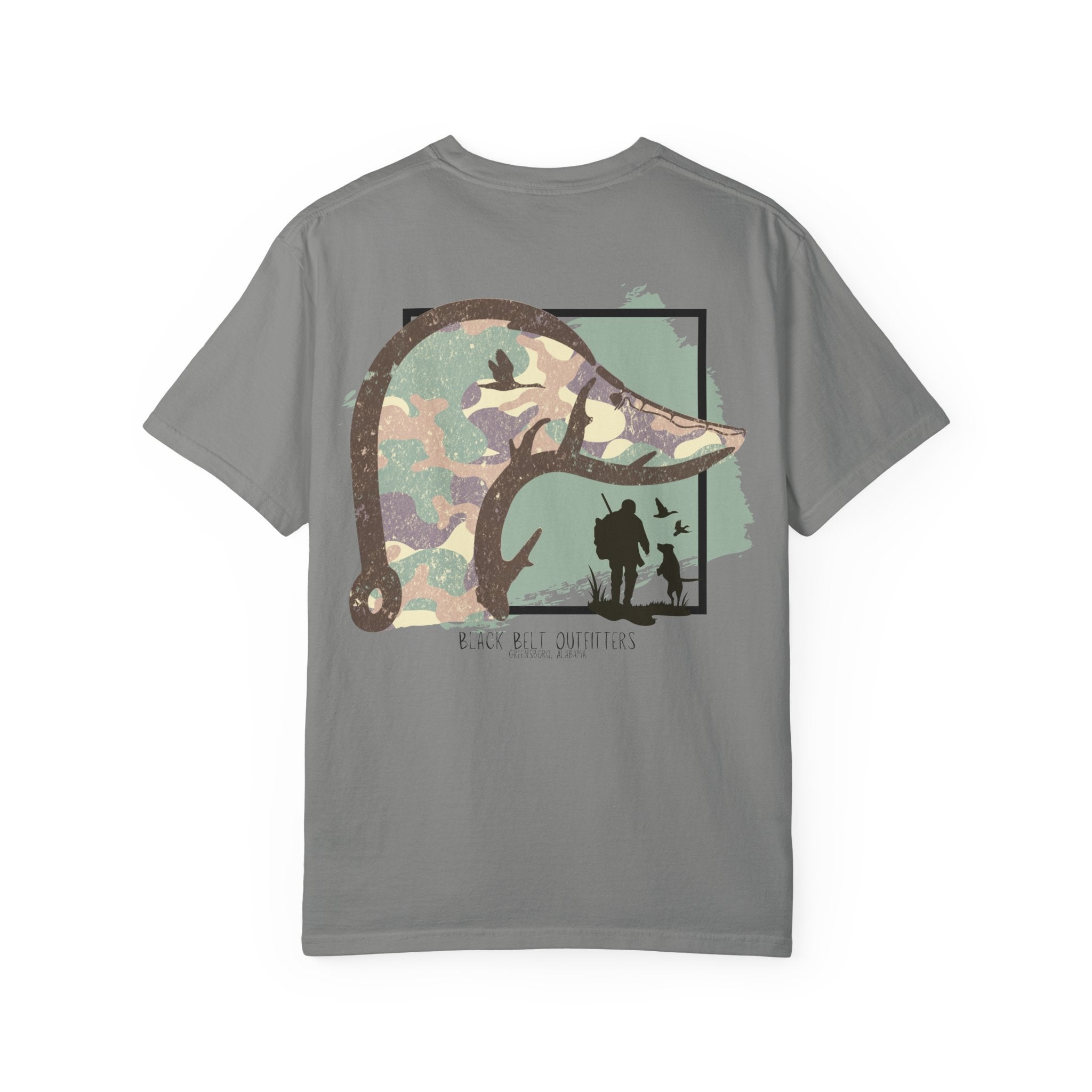 Camo Duck Logo Unisex T-Shirt, Perfect for Gifts, Father's Day, Golf Events, Casual Wear, Comfortable Tee