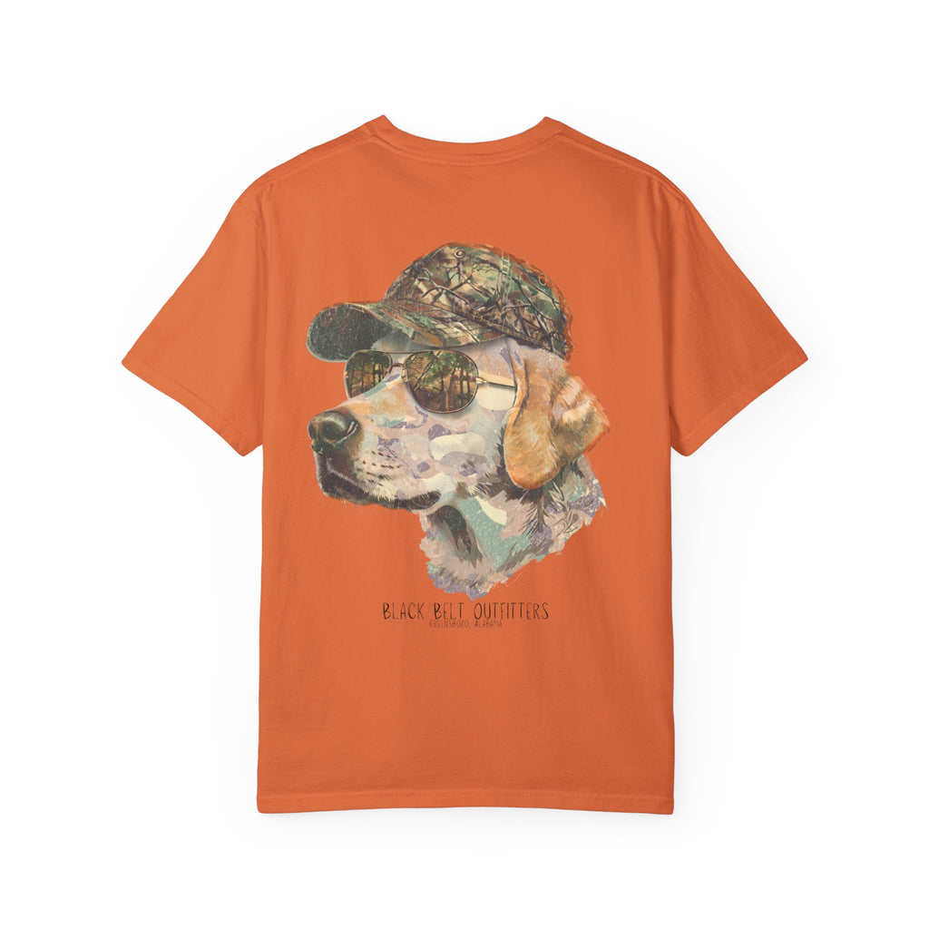 Camo Duck Dog Unisex T-Shirt, Perfect for Gifts, Father's Day, Golf Events, Casual Wear, Comfortable Tee