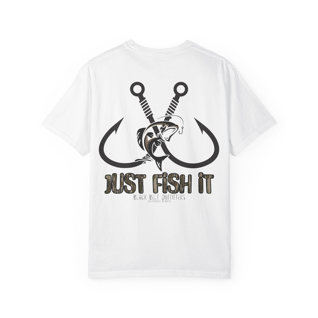 JUST FISH IT Unisex T-Shirt, Perfect for Gifts, Father's Day, Golf Events, Casual Wear, Comfortable Tee