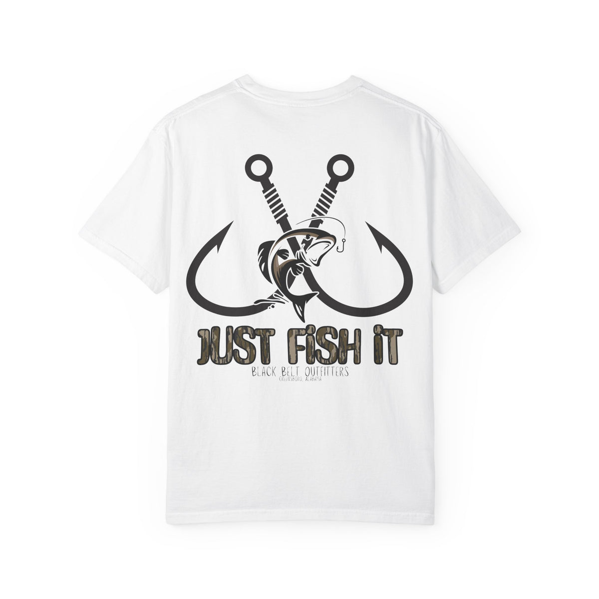 JUST FISH IT Unisex T-Shirt, Perfect for Gifts, Father's Day, Golf Events, Casual Wear, Comfortable Tee