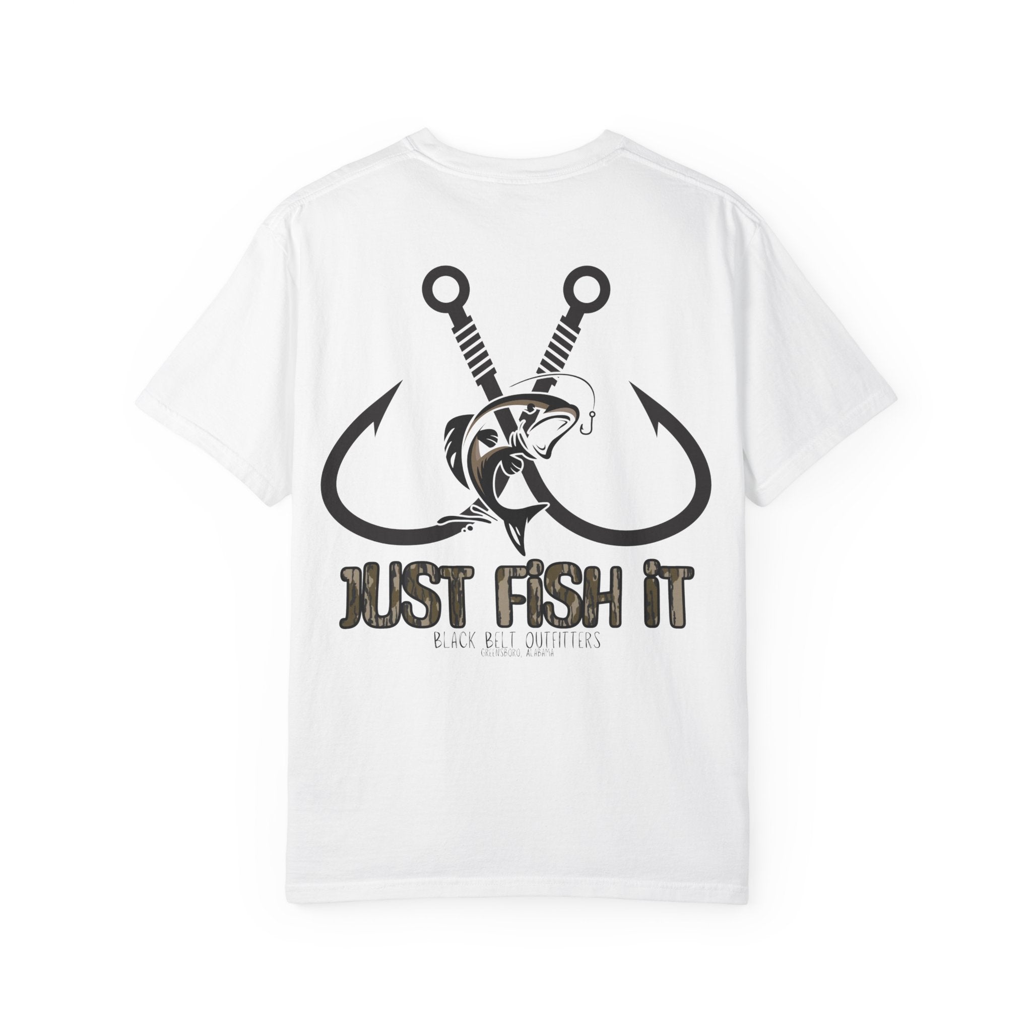 JUST FISH IT Unisex T-Shirt, Perfect for Gifts, Father's Day, Golf Events, Casual Wear, Comfortable Tee