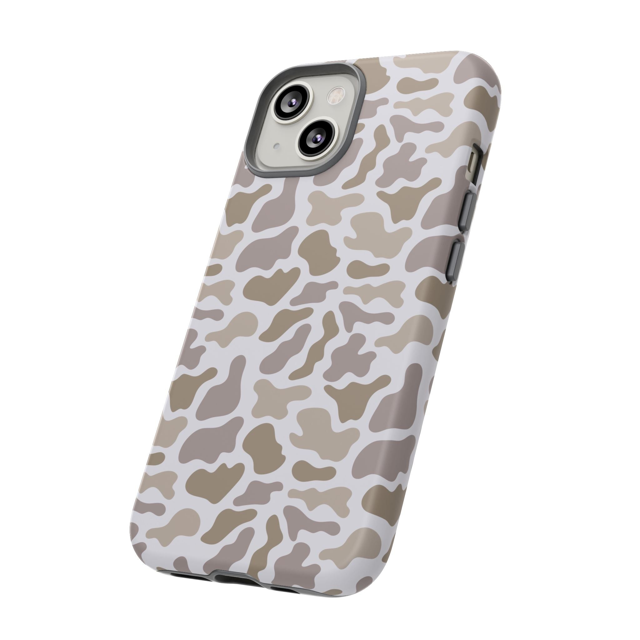 Grey Camo custom design Tough Cases