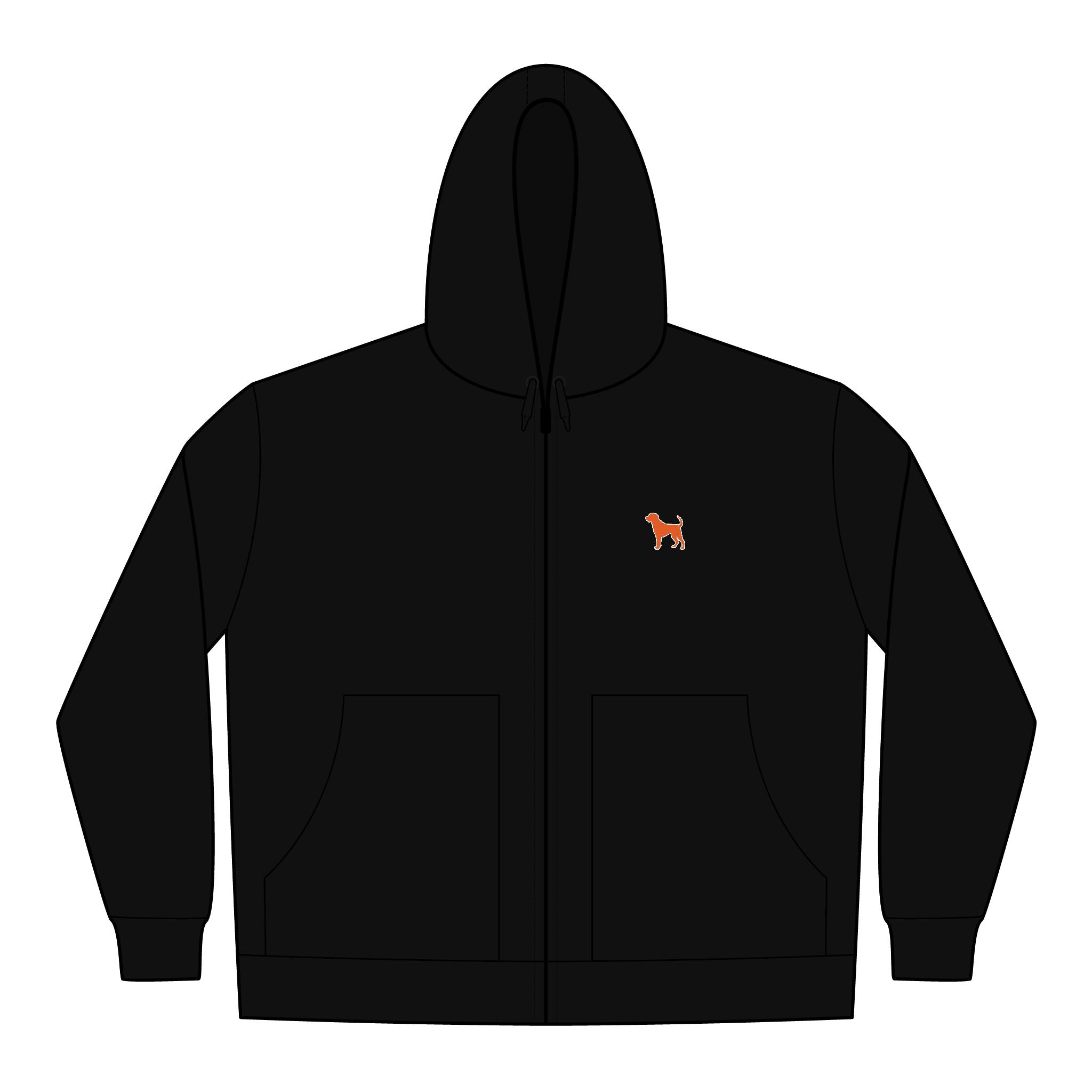 Men's Duck Cloth Work Jacket, Embroidered Hooded Jacket, Durable Outdoor Apparel, Perfect for Labor Day, Father's Day Gift, Workwear