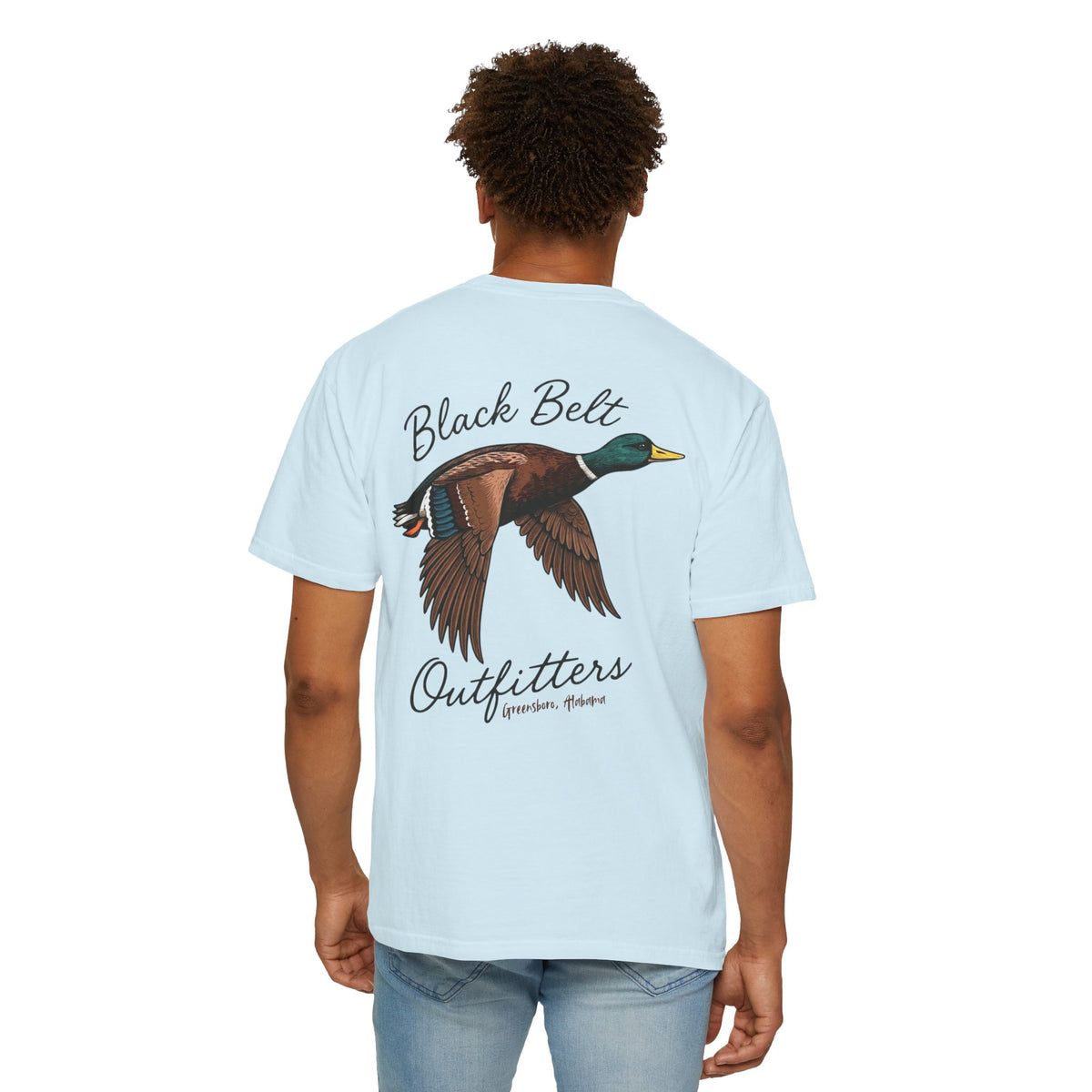 T-Shirt — Black Belt Outfitters flying Duck Graphic