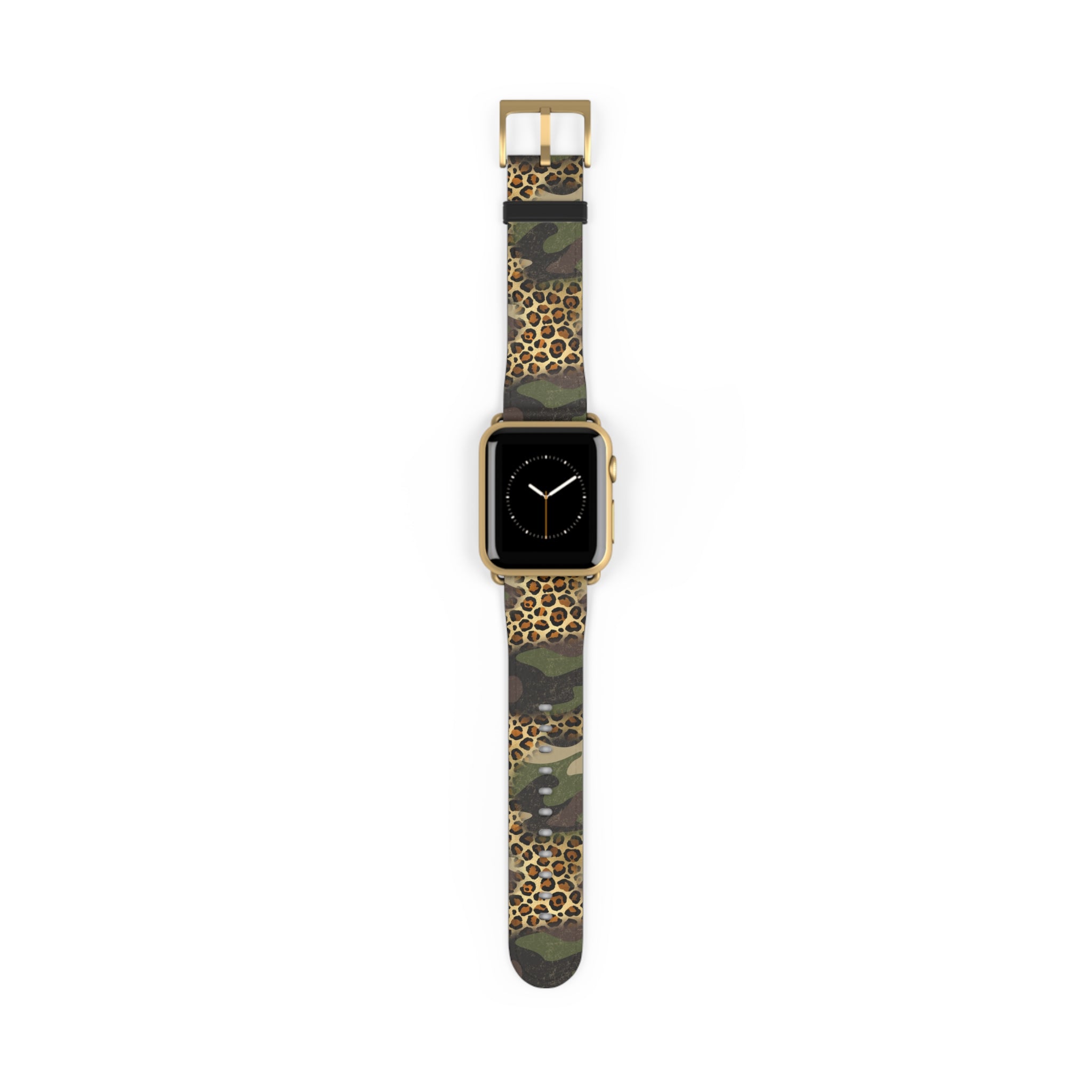 Wild Camo Watch Band, Stylish Camouflage Accessory, Trendy Leopard Print Strap, Unique Gift for Her, Perfect for Outdoor Adventures
